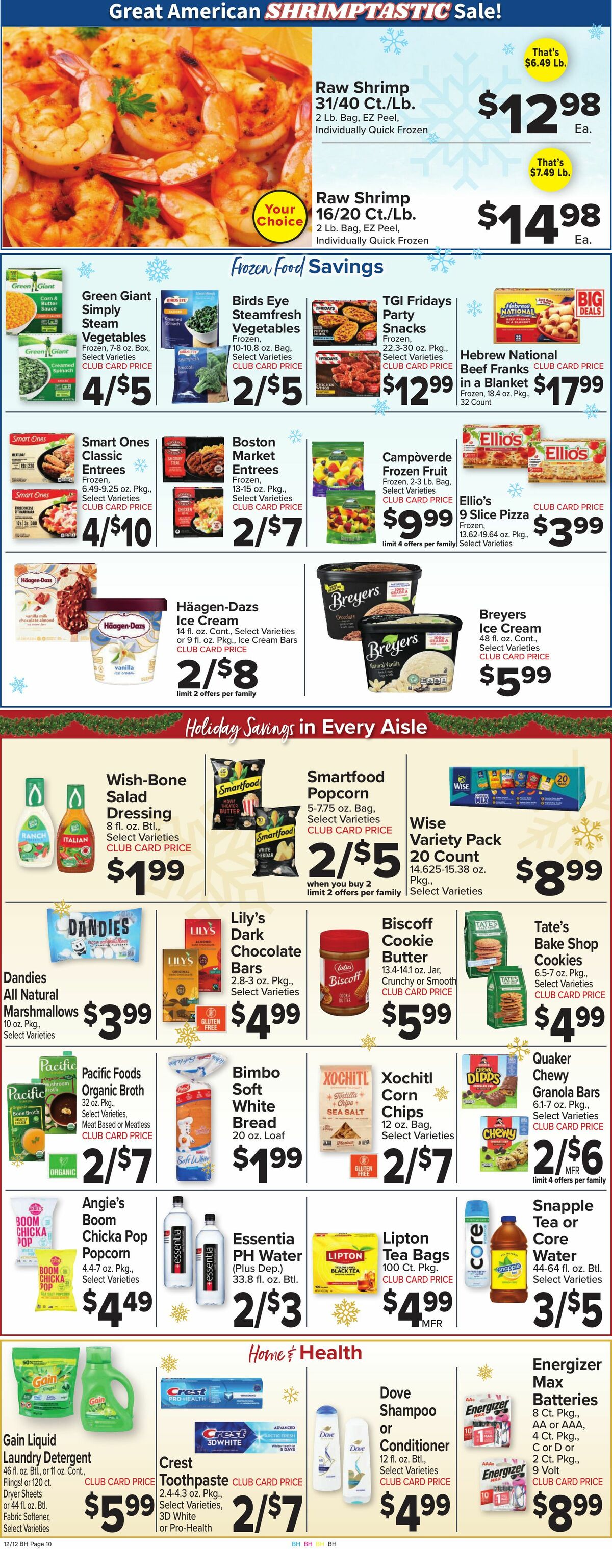 Food Town Weekly Ad from December 12