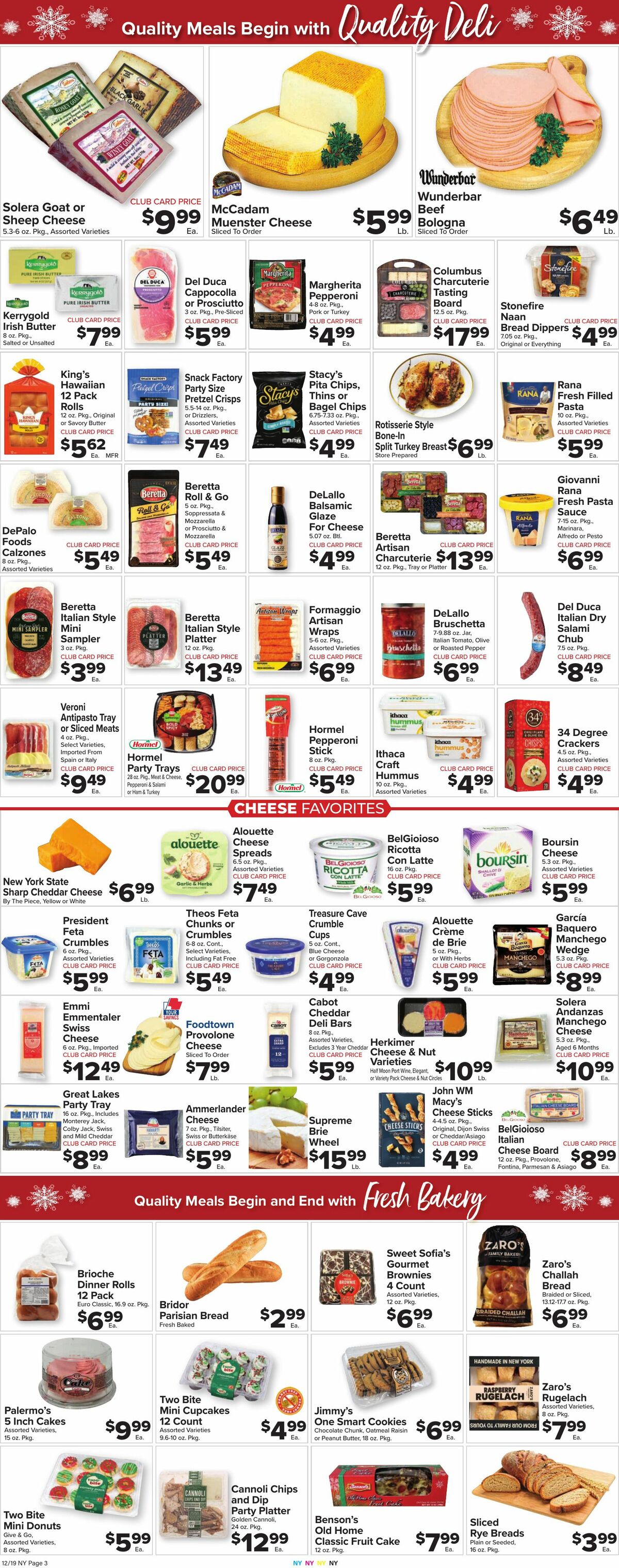 Food Town Weekly Ad from December 19