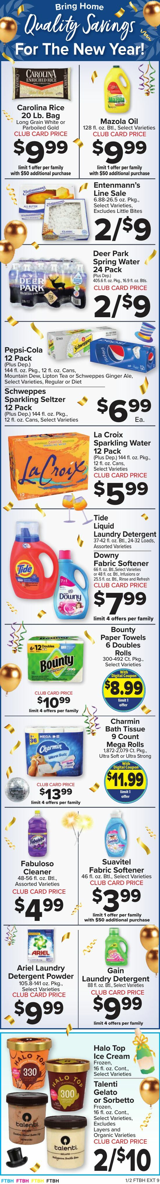 Food Town Weekly Ad from January 2