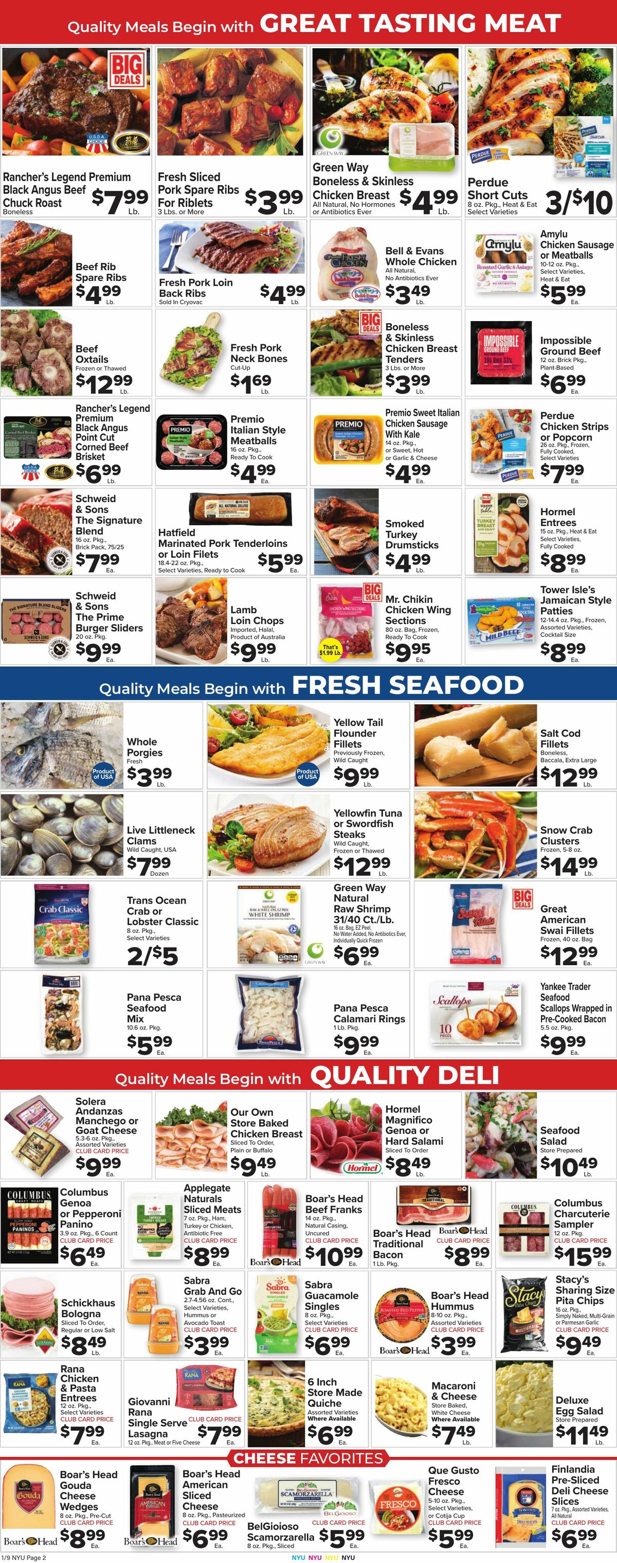 Food Town Weekly Ad from January 9