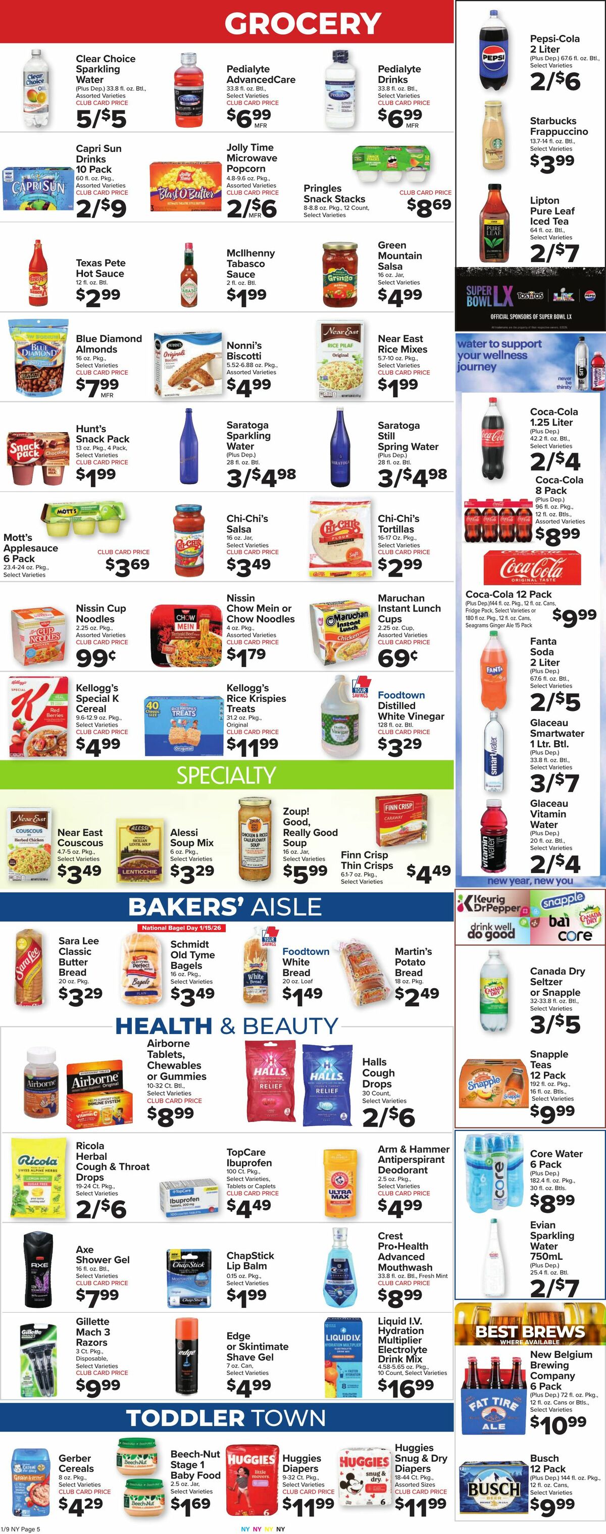Food Town Weekly Ad from January 9
