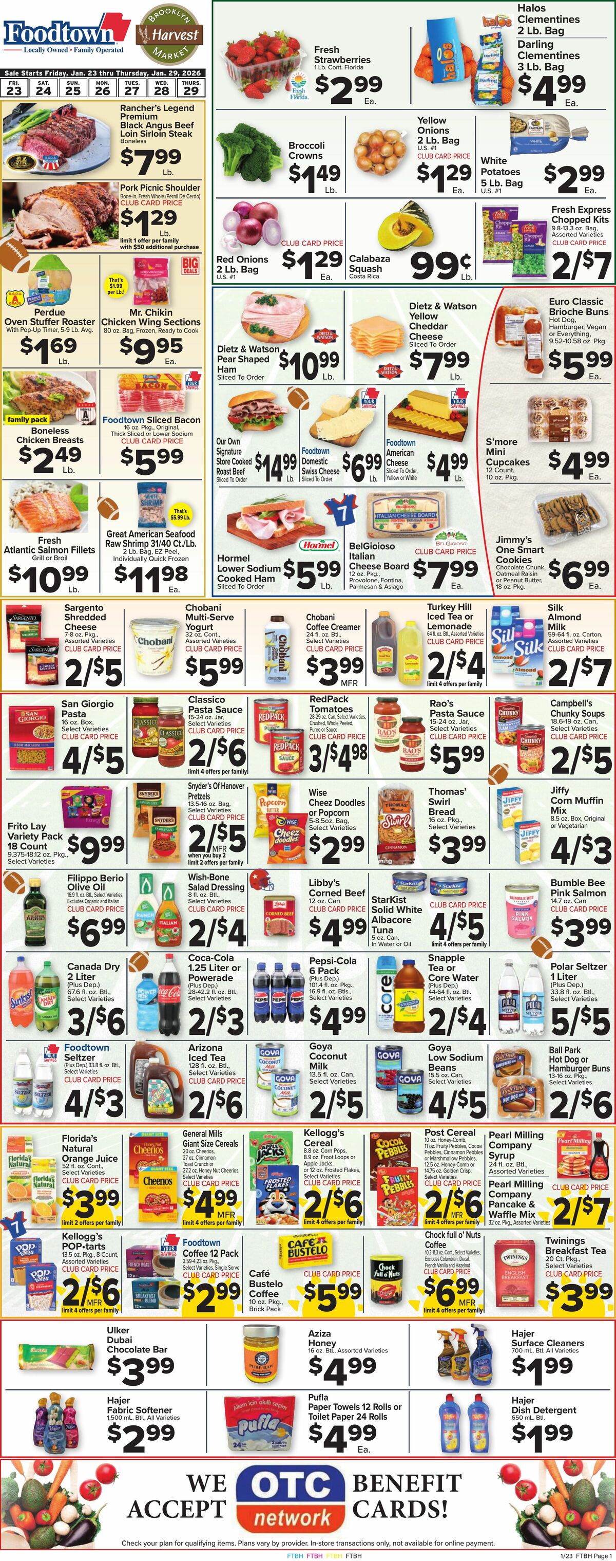 Food Town Weekly Ad from January 23