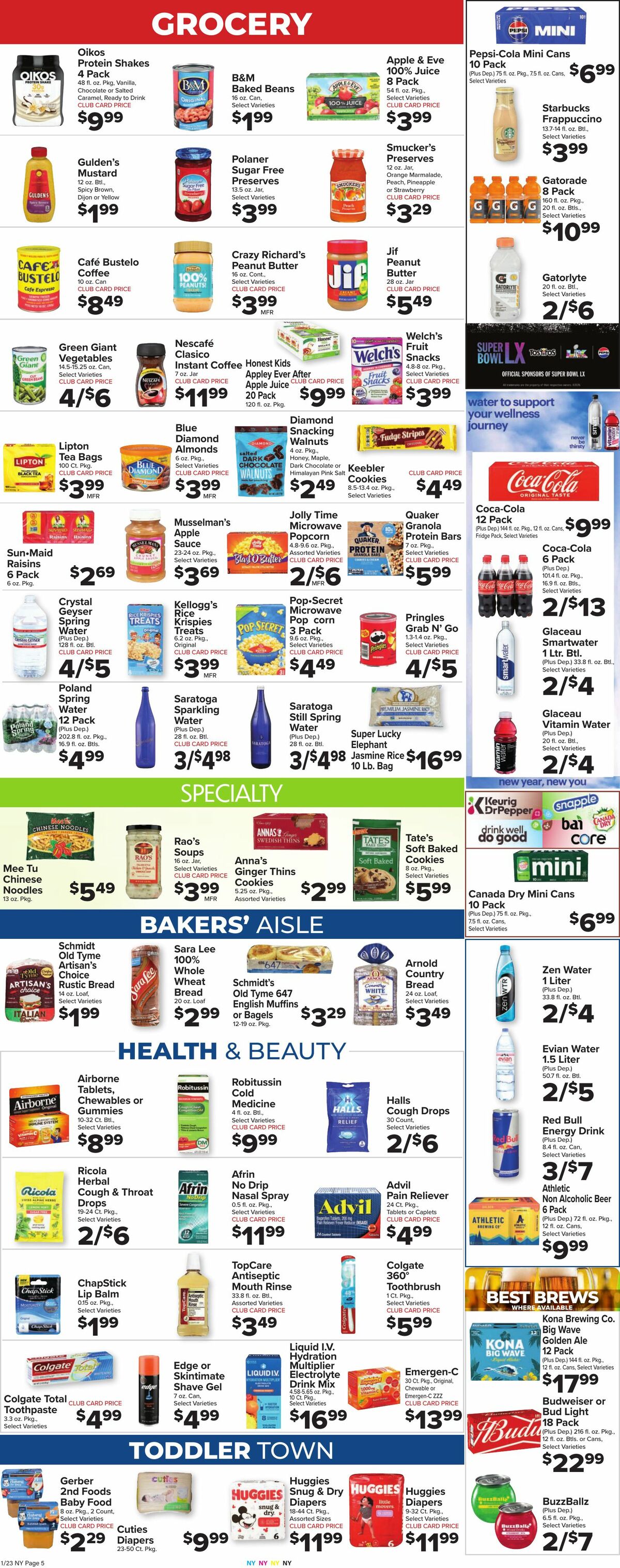 Food Town Weekly Ad from January 23