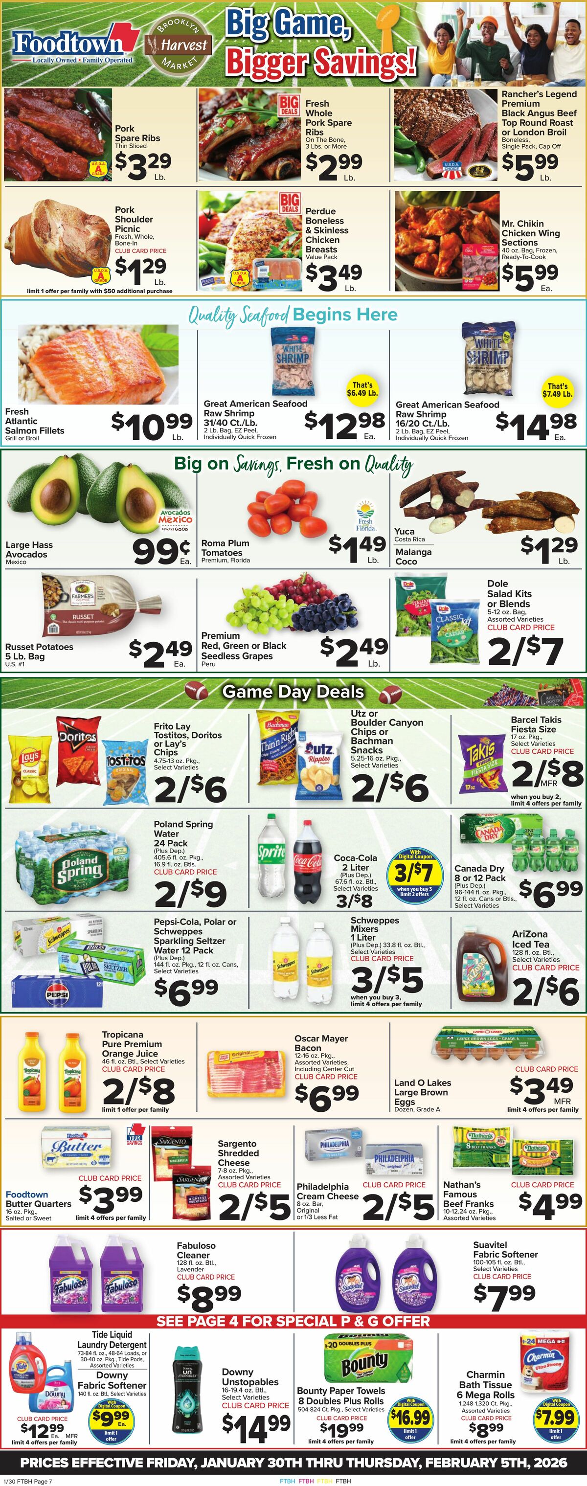 Food Town Weekly Ad from January 30