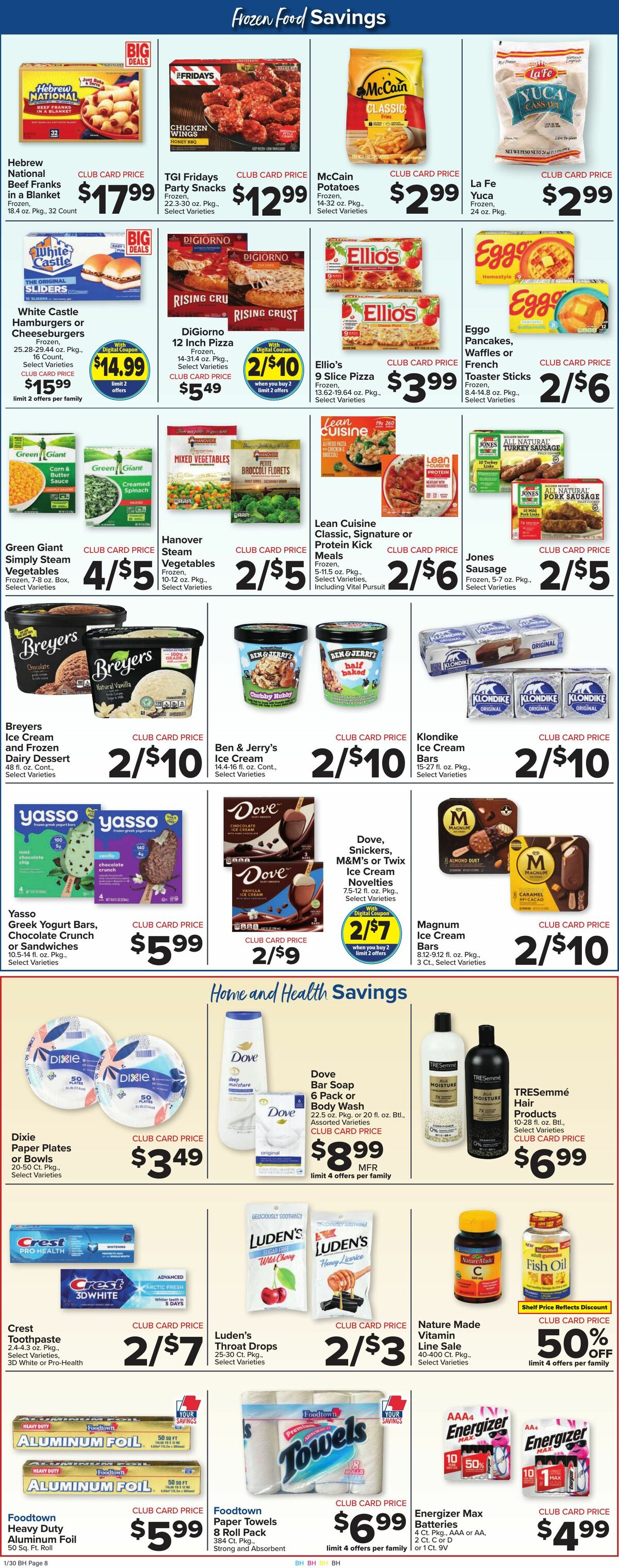 Food Town Weekly Ad from January 30
