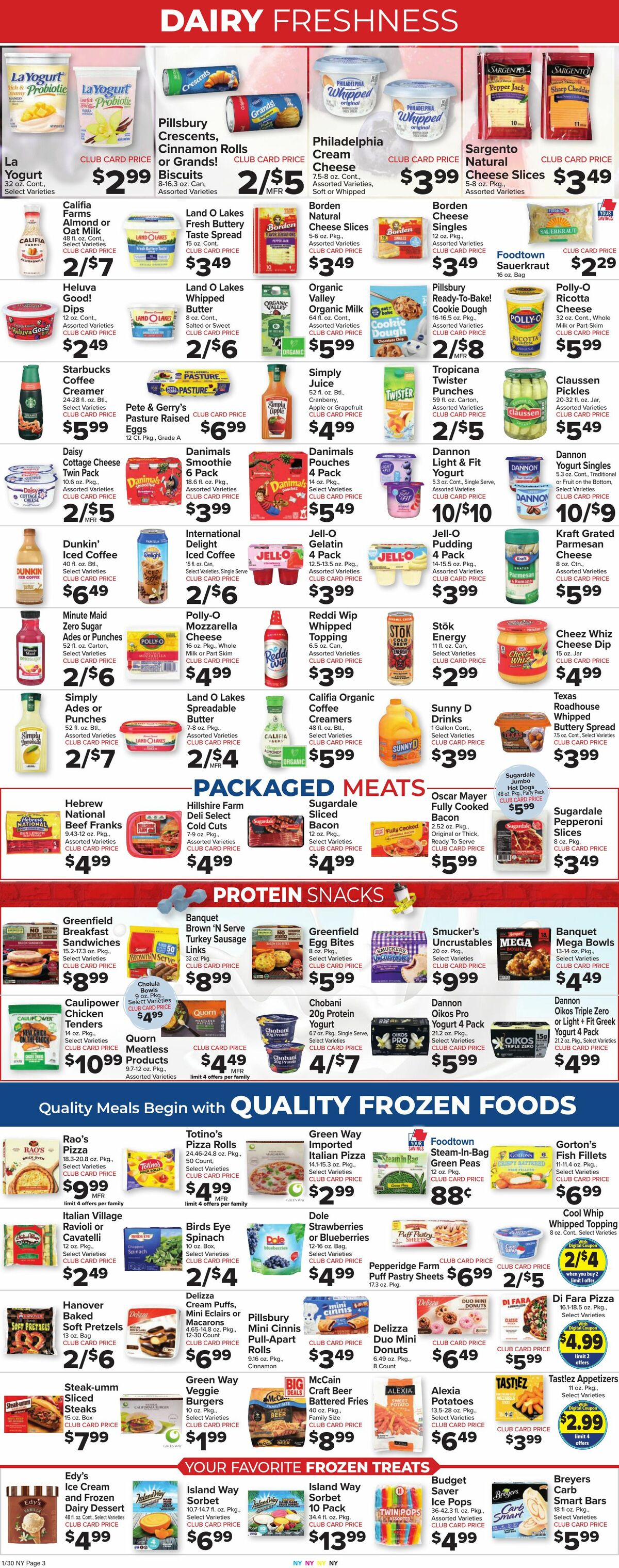 Food Town Weekly Ad from January 30