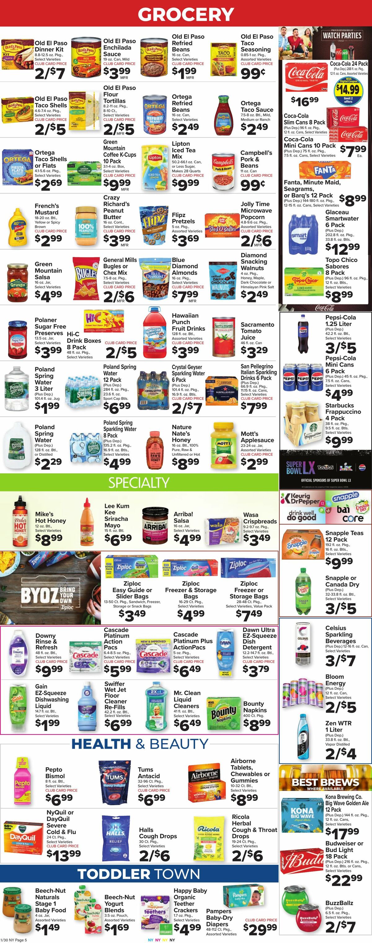 Food Town Weekly Ad from January 30
