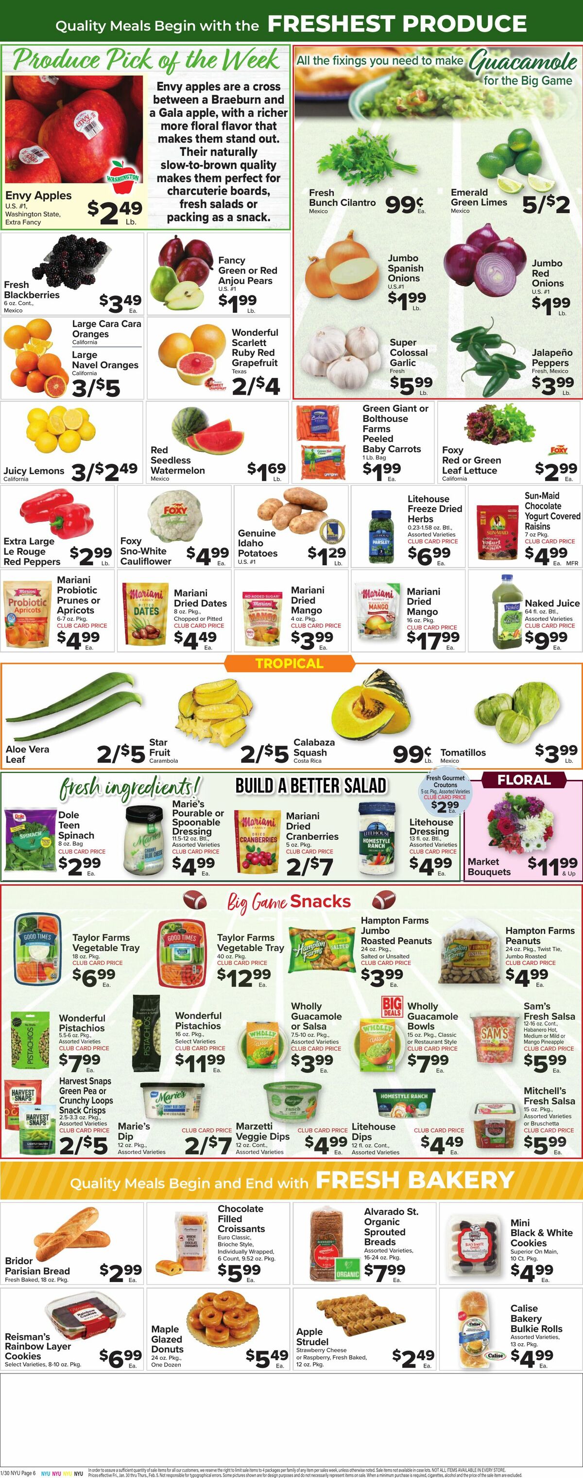 Food Town Weekly Ad from January 30