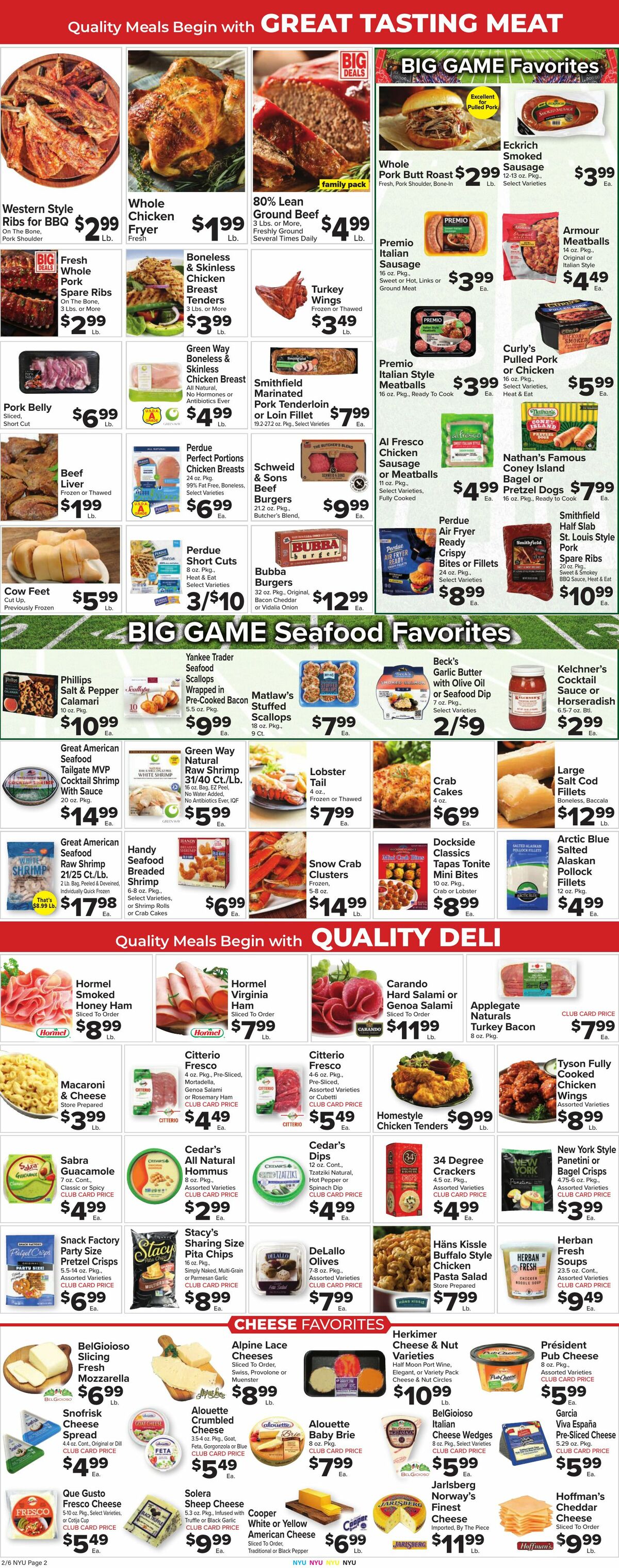 Food Town Weekly Ad from February 6