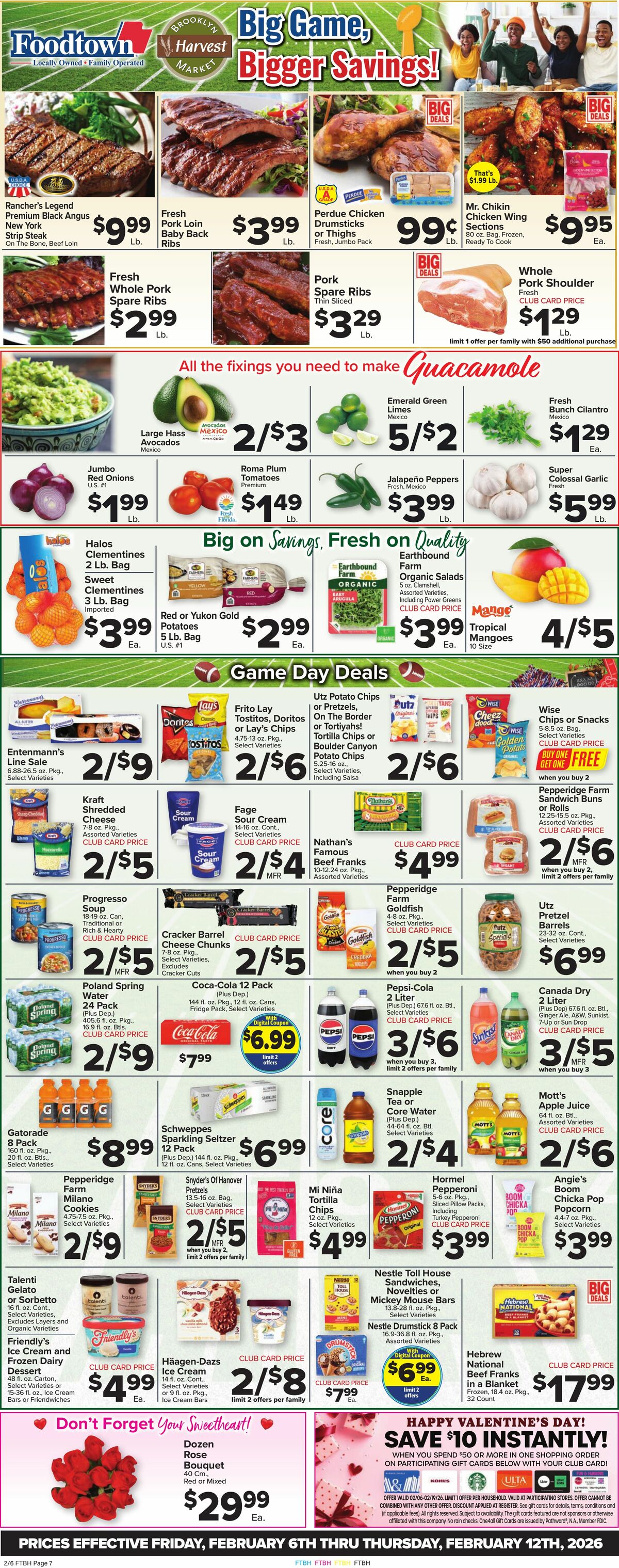 Food Town Weekly Ad from February 6