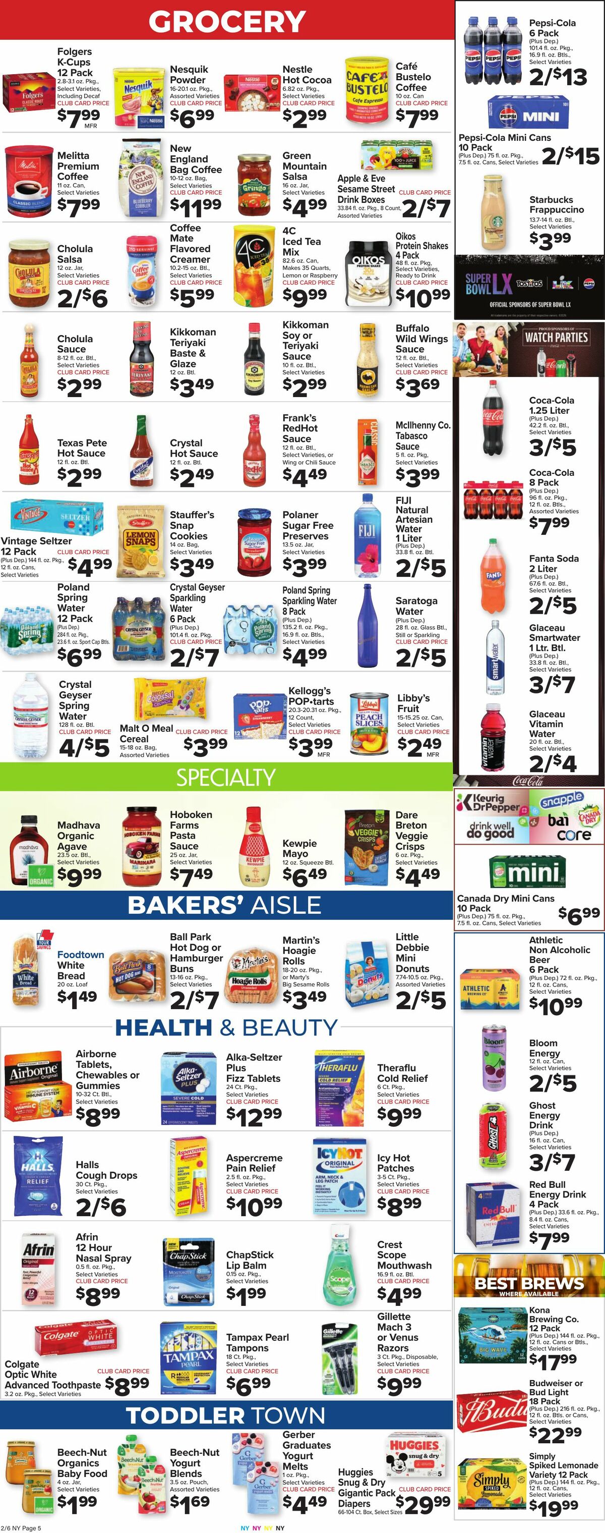 Food Town Weekly Ad from February 6