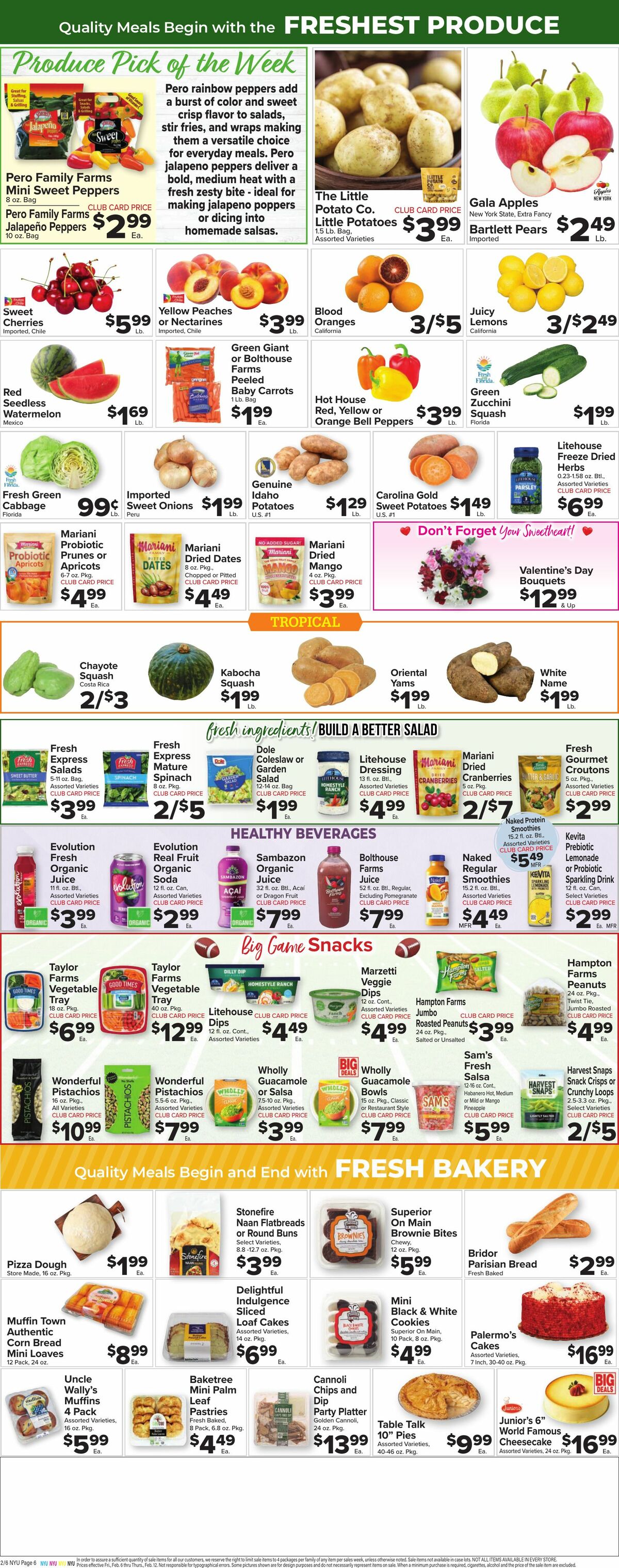Food Town Weekly Ad from February 6