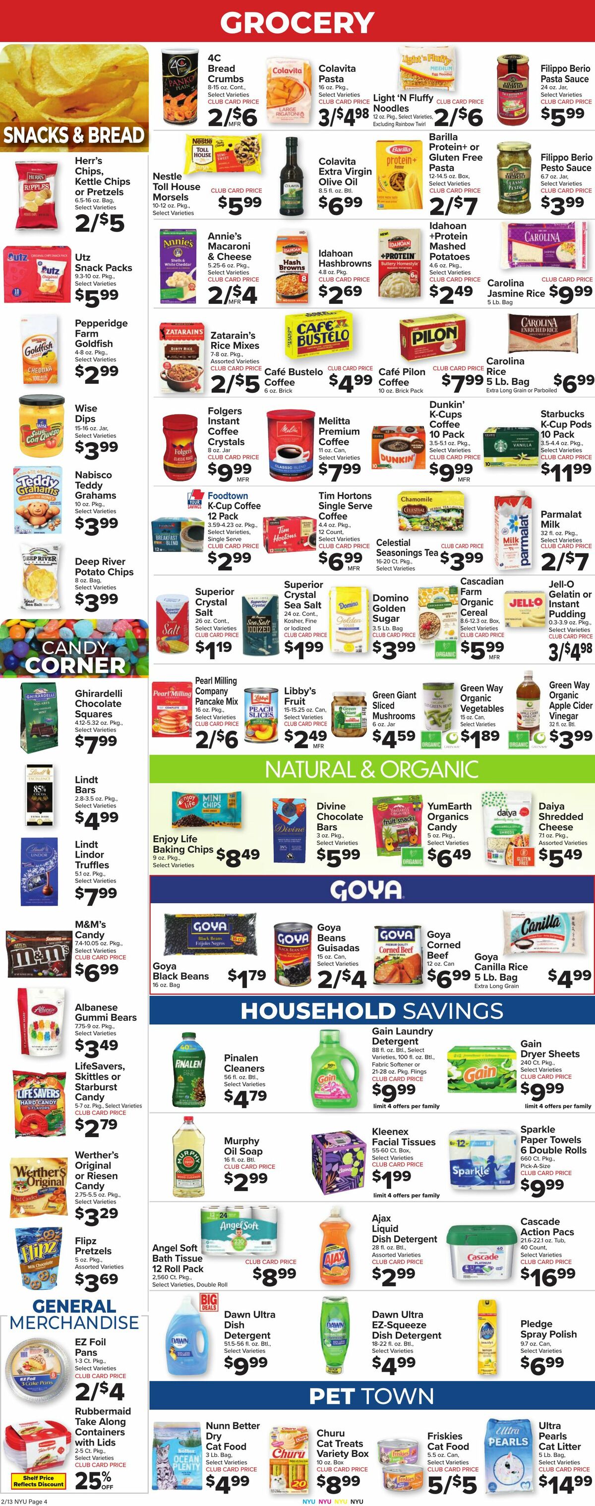 Food Town Weekly Ad from February 13