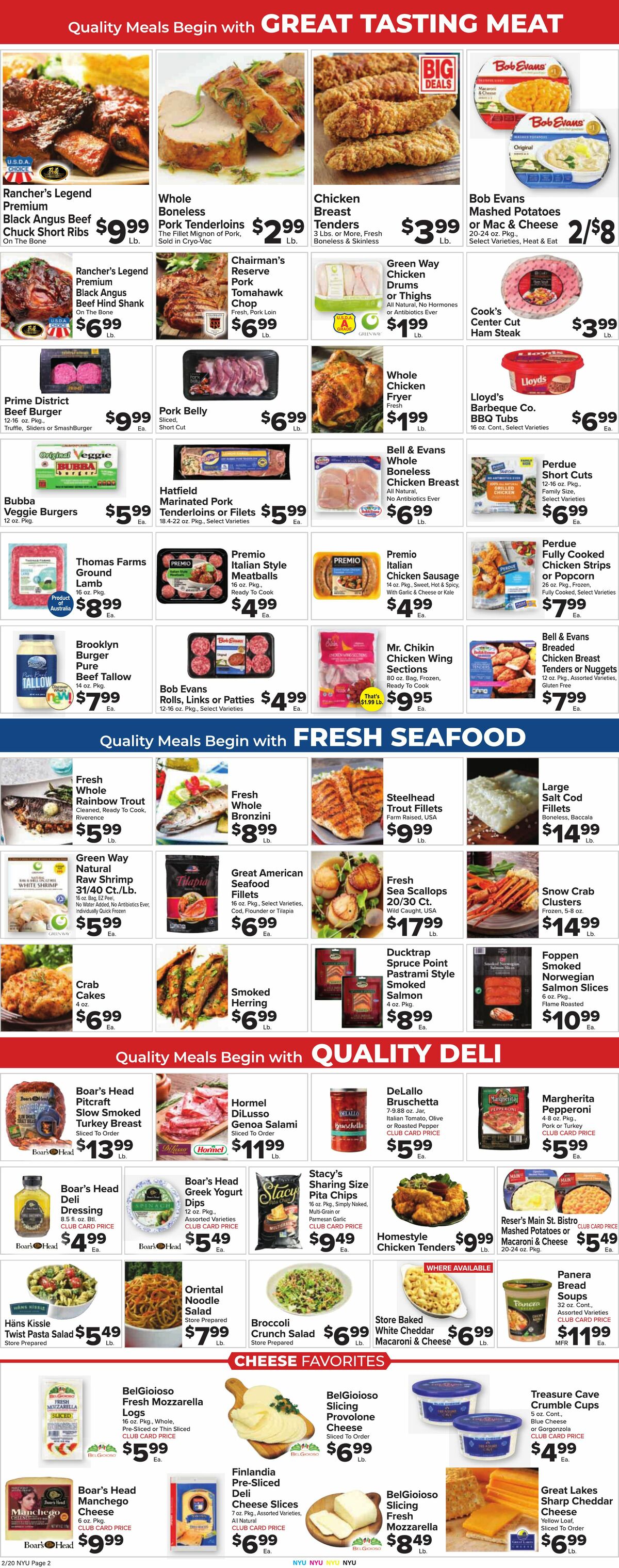 Food Town Weekly Ad from February 20