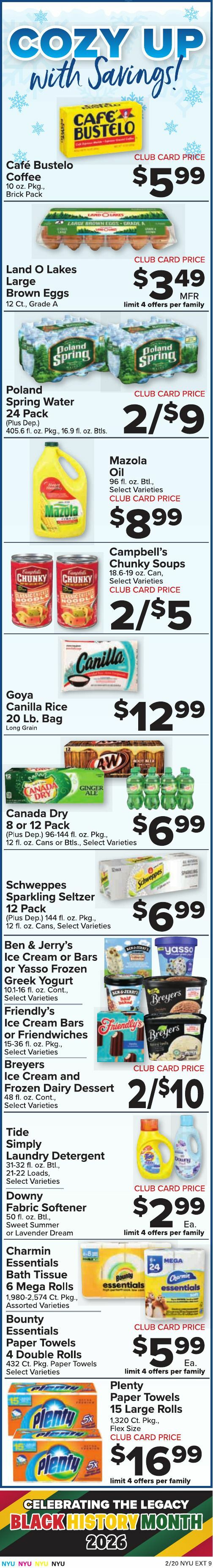 Food Town Weekly Ad from February 20