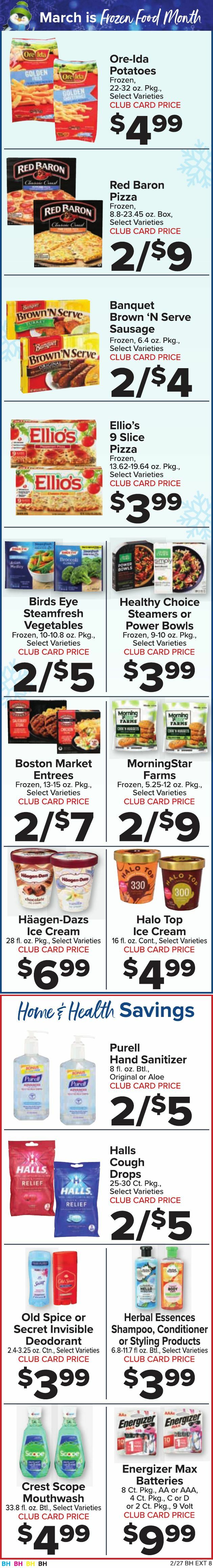 Food Town Weekly Ad from February 27