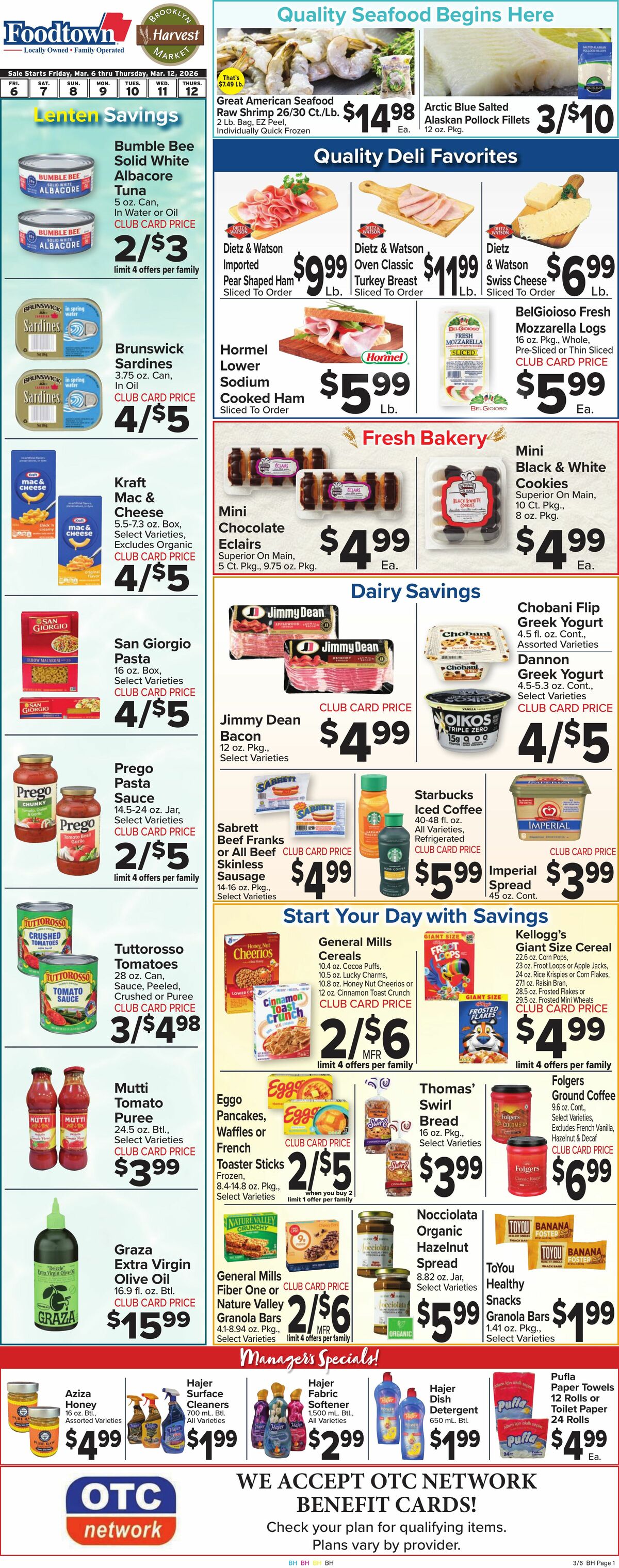 Food Town Weekly Ad from March 6