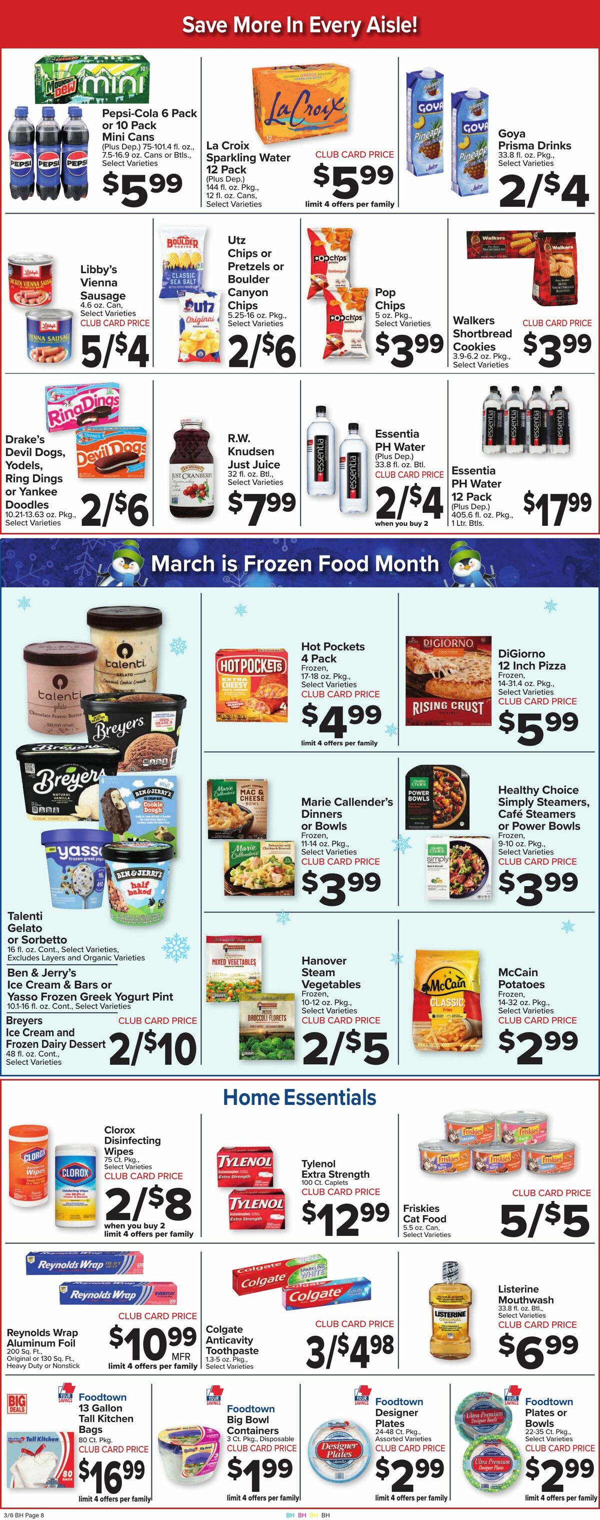 Food Town Weekly Ad from March 6