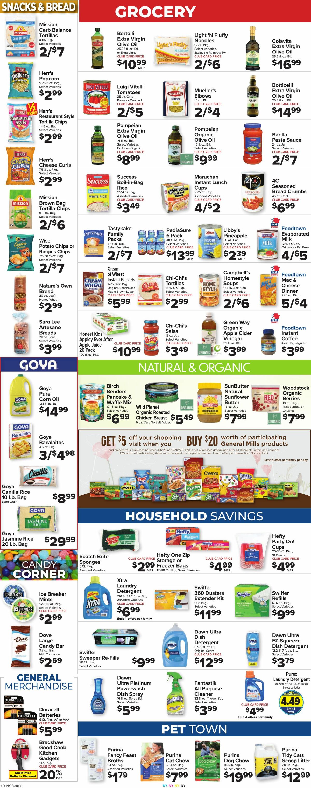 Food Town Weekly Ad from March 6