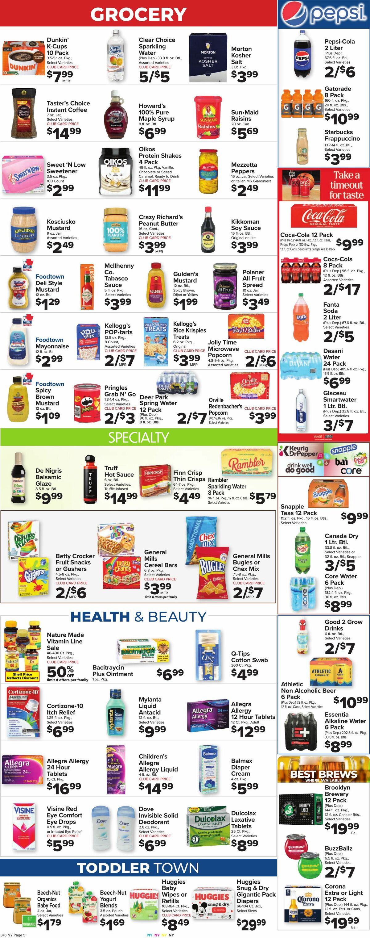 Food Town Weekly Ad from March 6