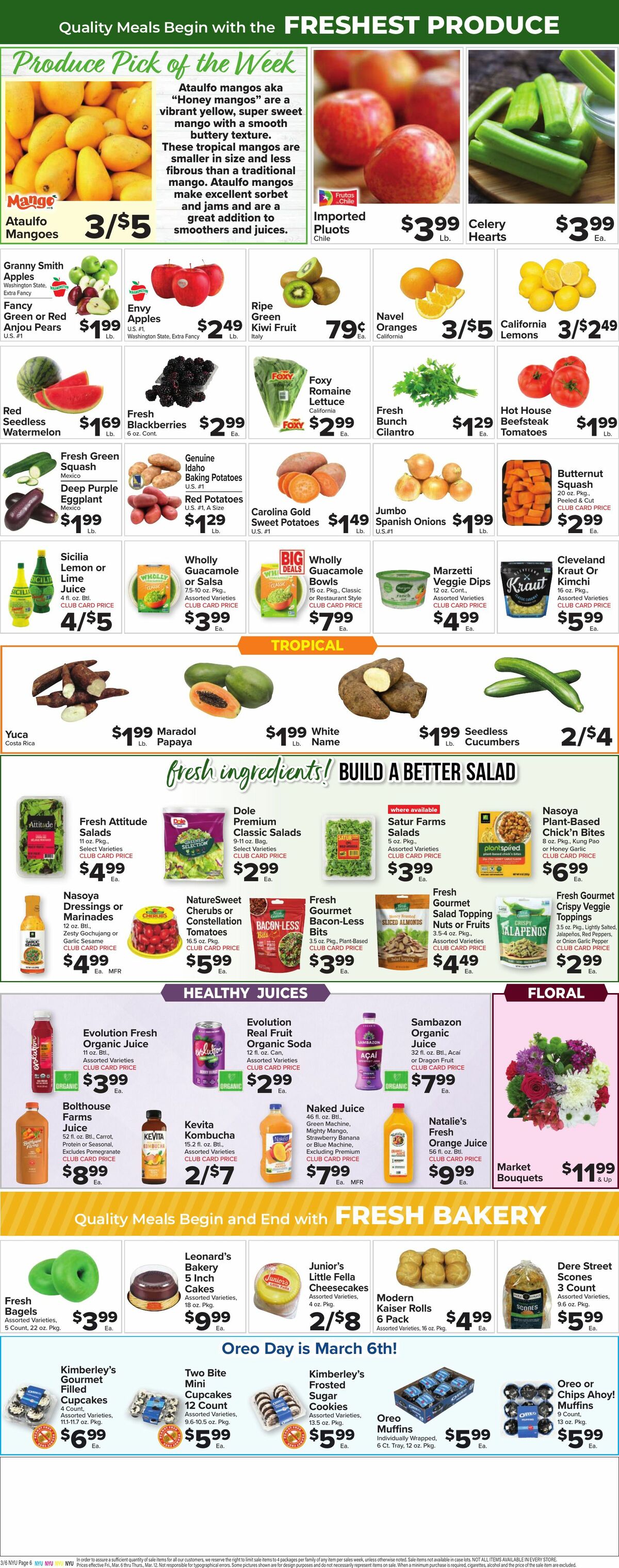 Food Town Weekly Ad from March 6