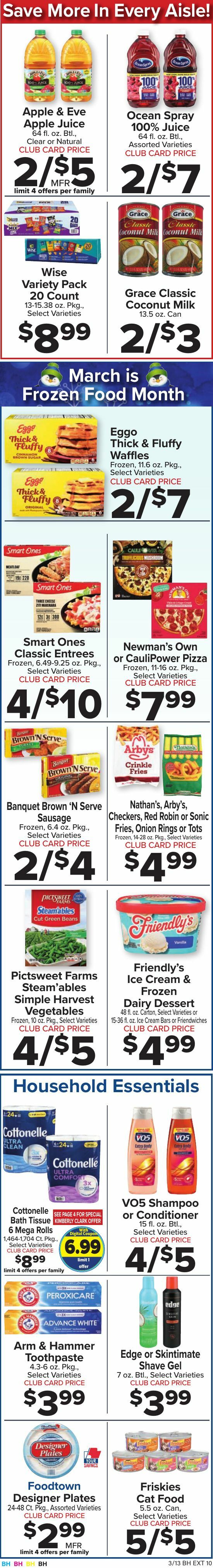 Food Town Weekly Ad from March 13