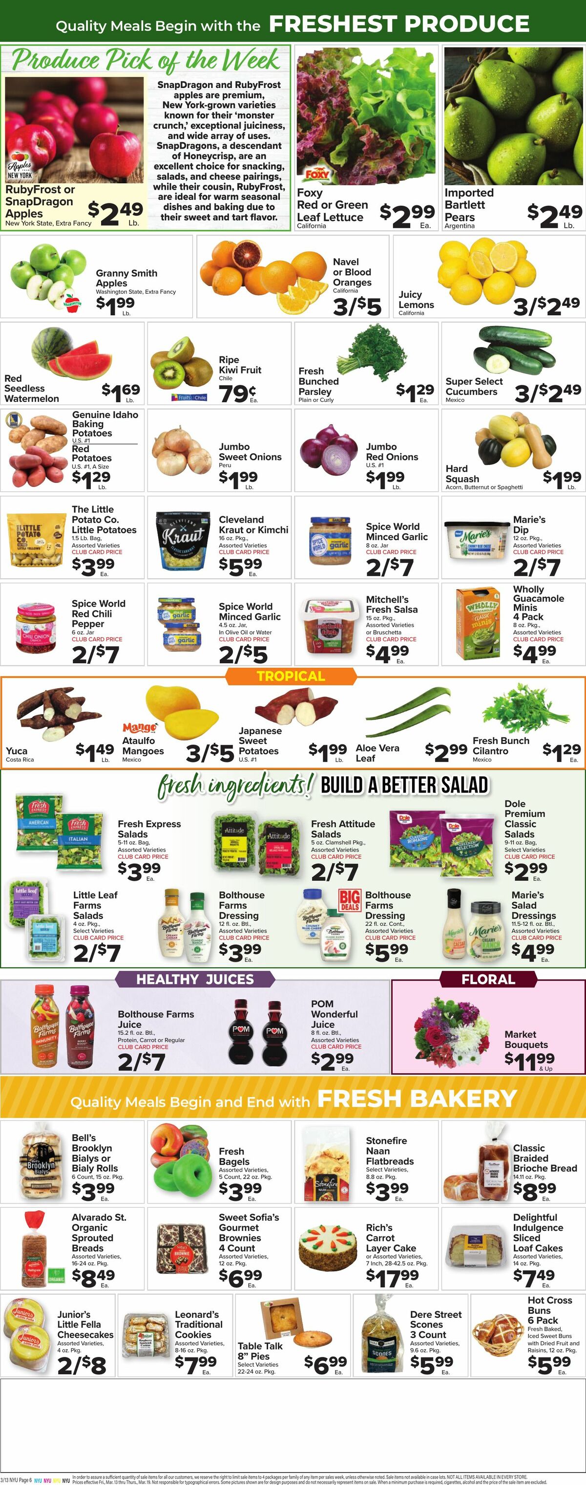 Food Town Weekly Ad from March 13