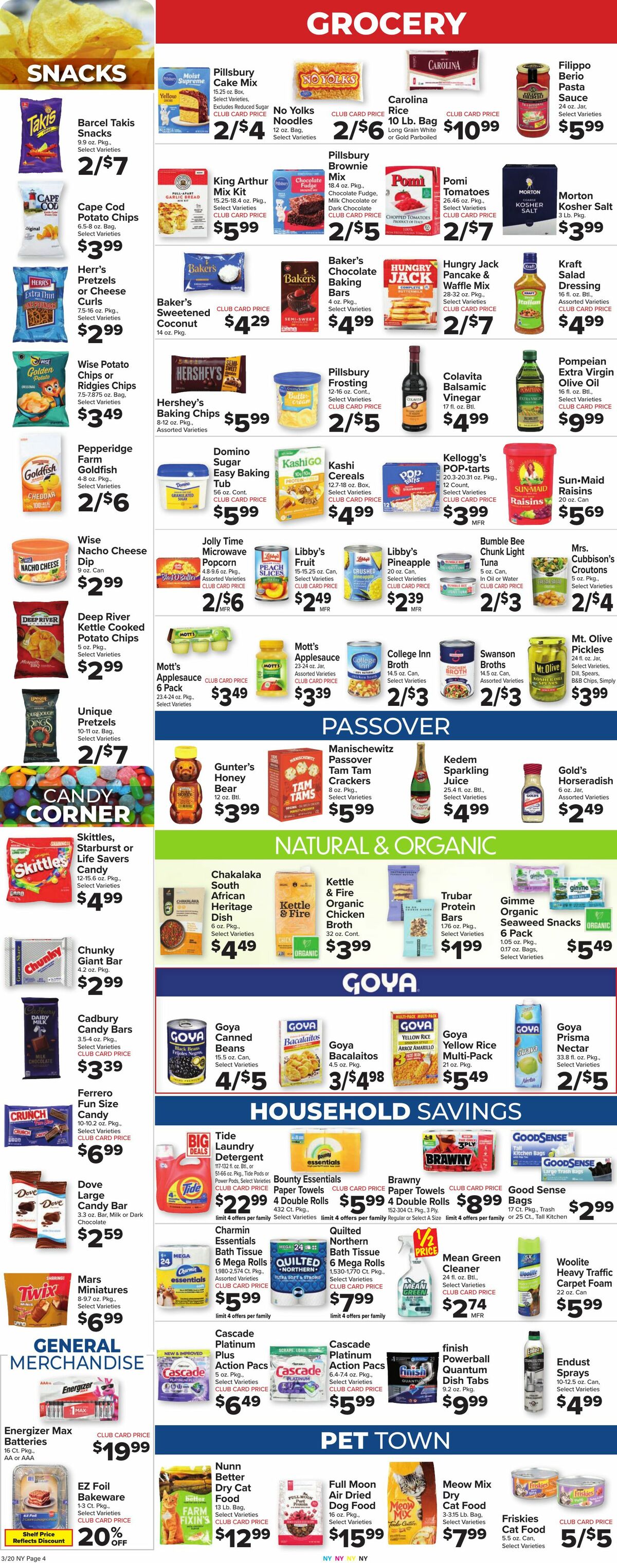 Food Town Weekly Ad from March 20