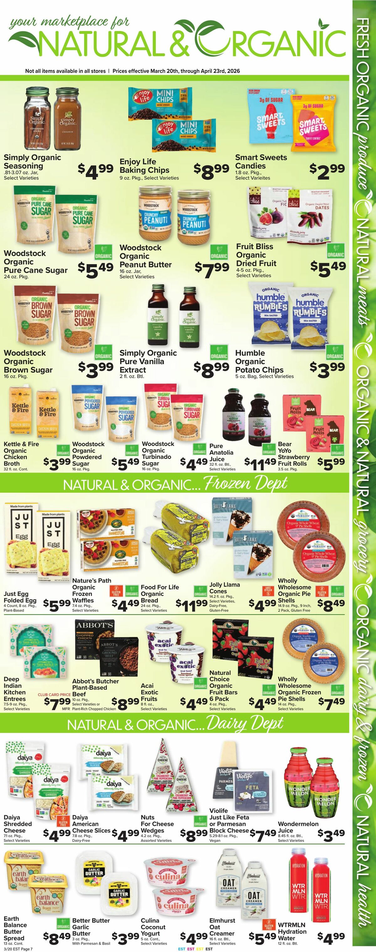 Food Town Weekly Ad from March 20