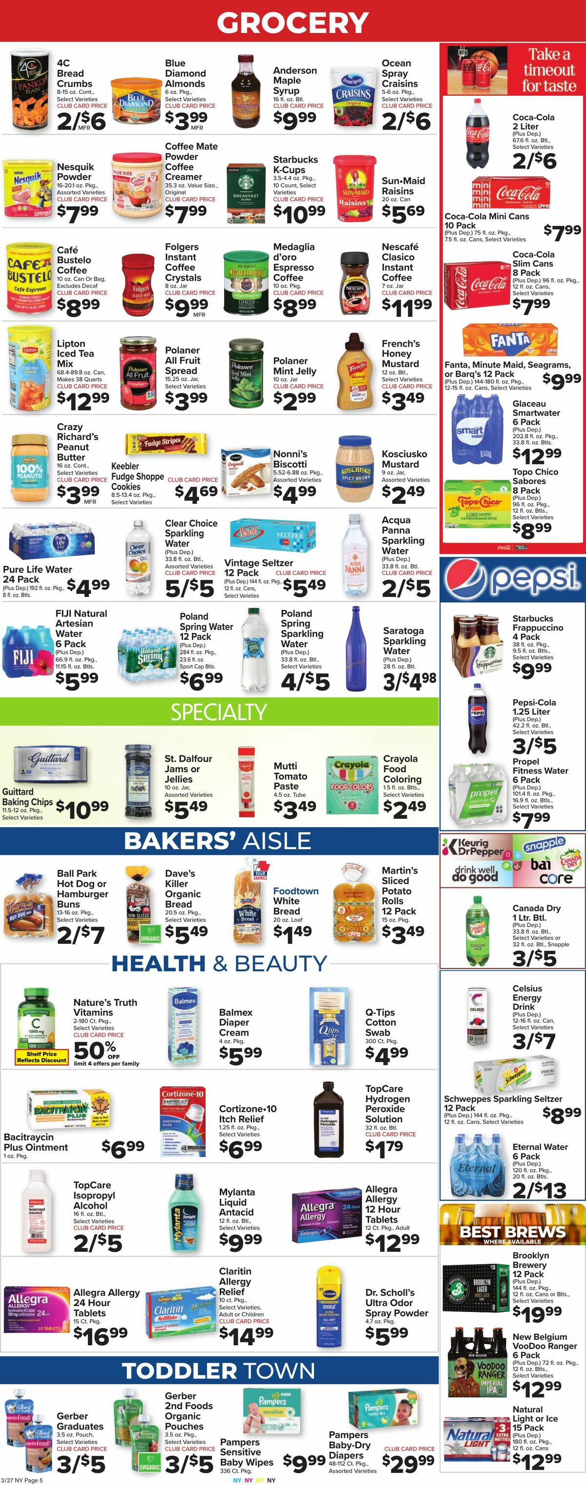 Food Town Weekly Ad from March 27