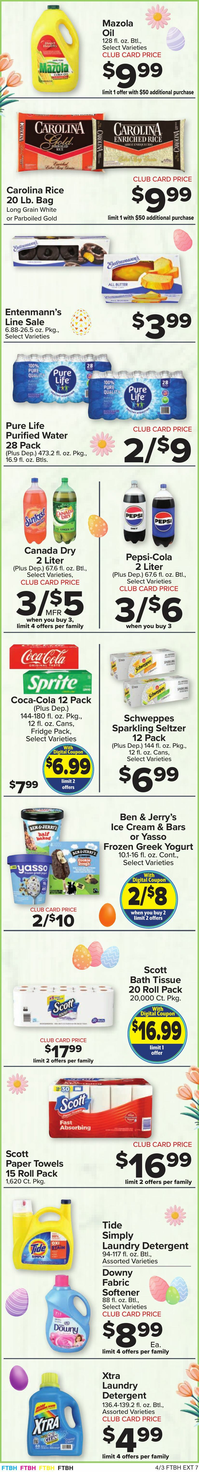 Food Town Weekly Ad from April 3