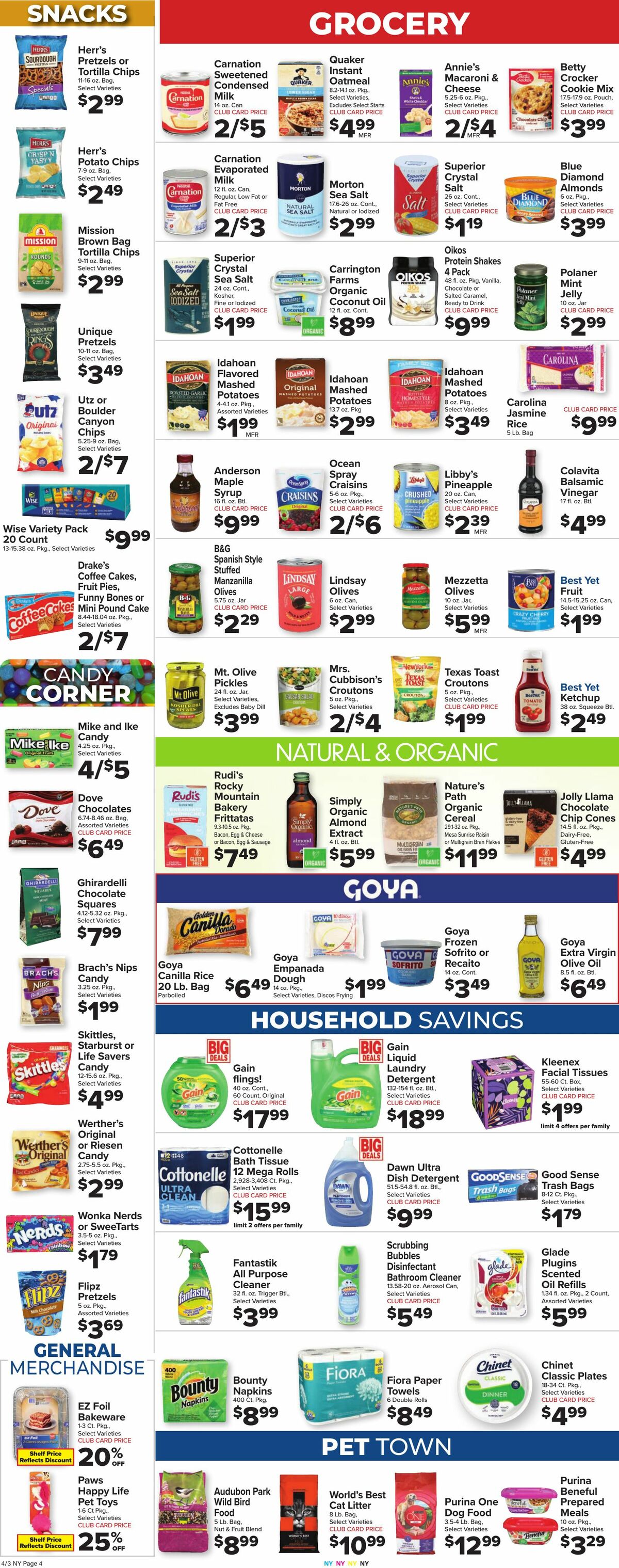Food Town Weekly Ad from April 3