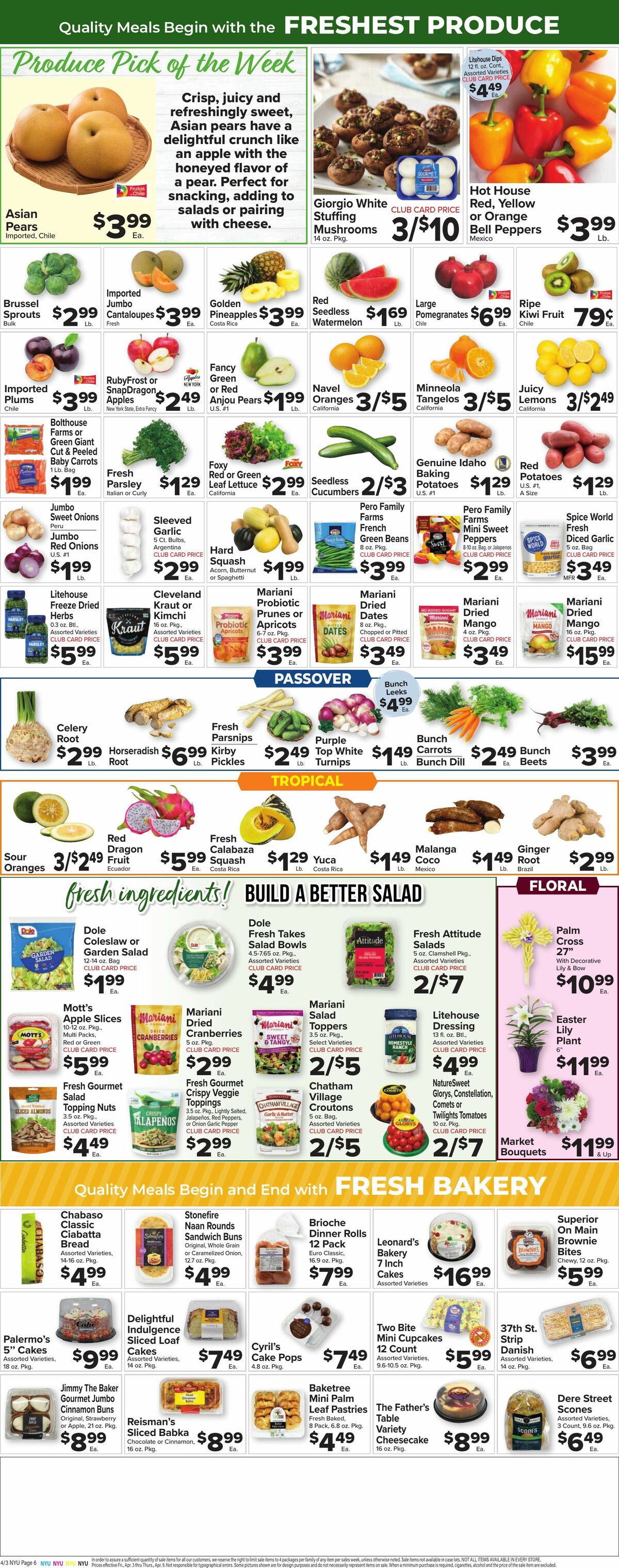 Food Town Weekly Ad from April 3