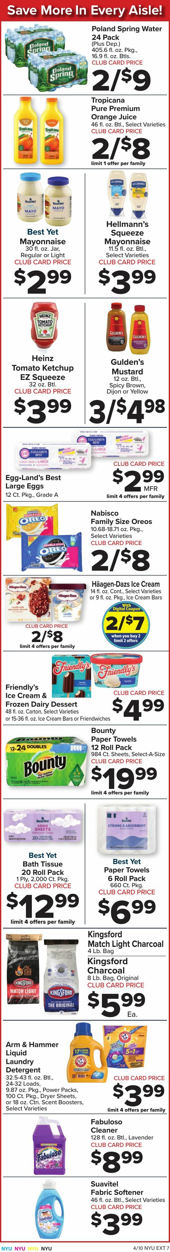 Food Town Weekly Ad from April 10