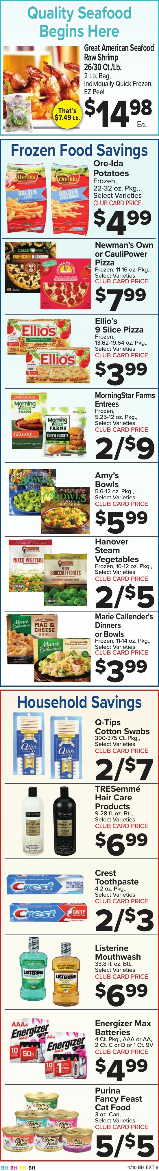 Food Town Weekly Ad from April 10