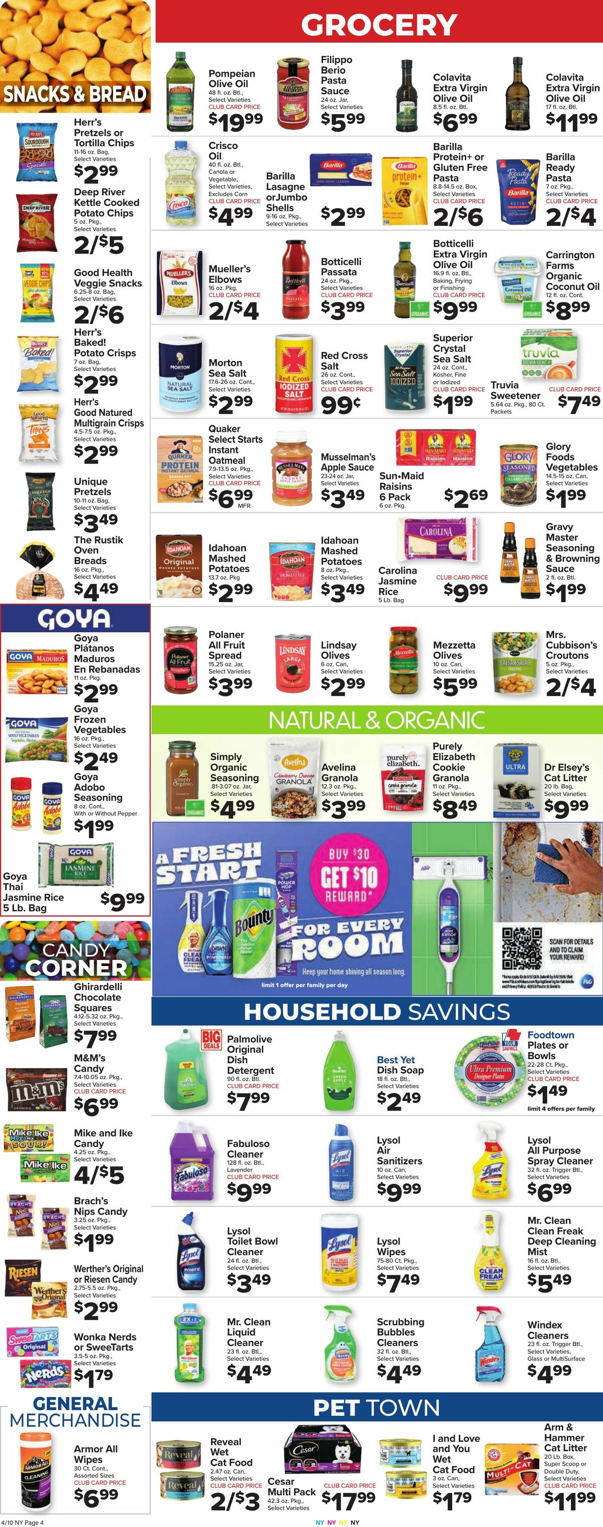 Food Town Weekly Ad from April 10