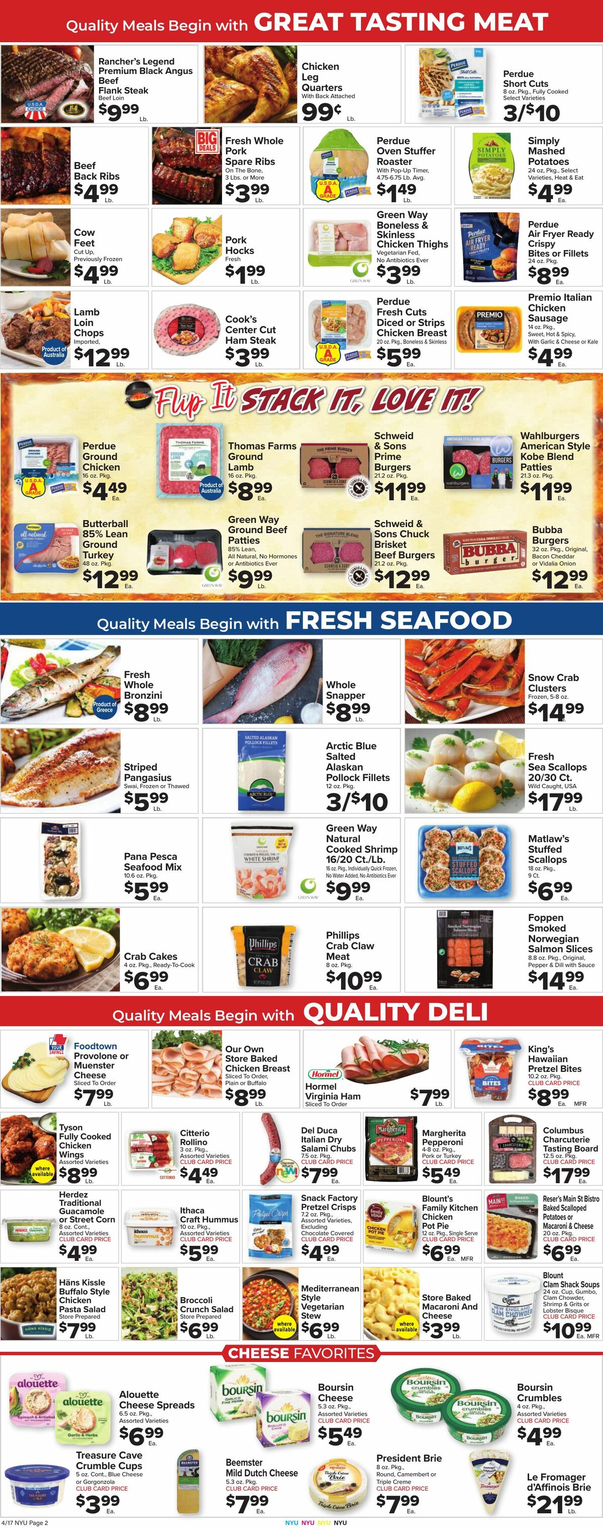 Food Town Weekly Ad from April 17