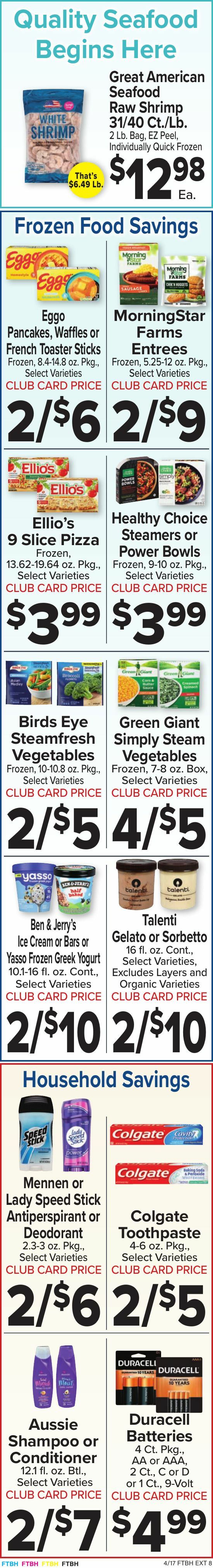 Food Town Weekly Ad from April 17