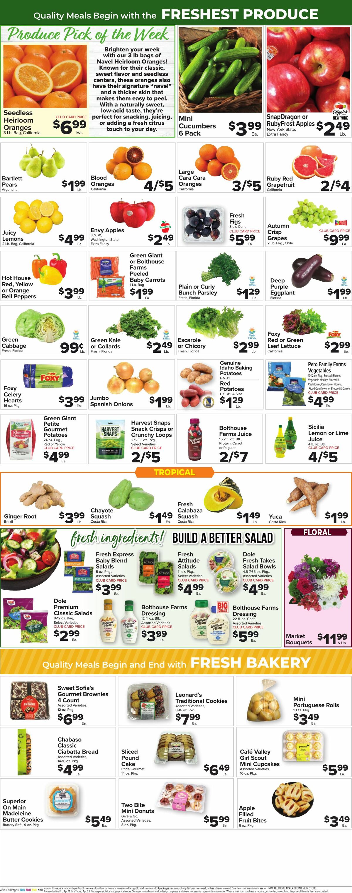 Food Town Weekly Ad from April 17