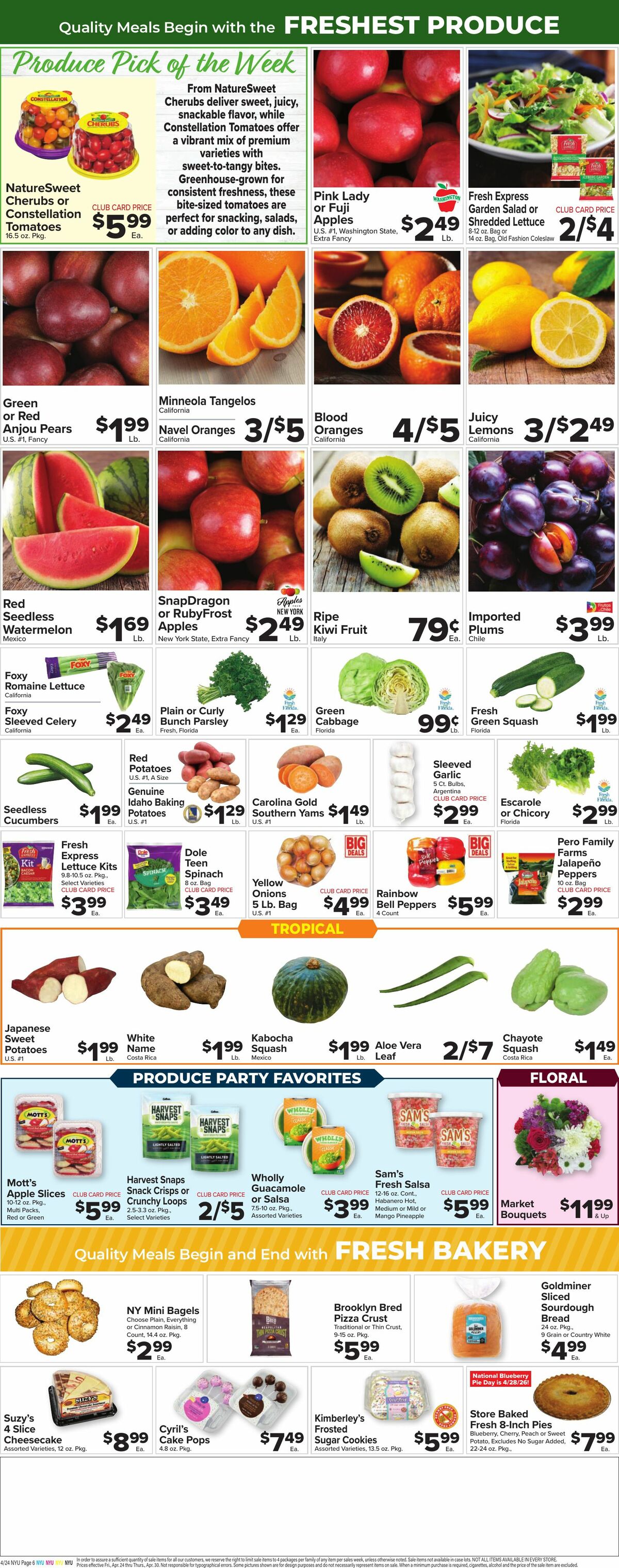 Food Town Weekly Ad from April 24
