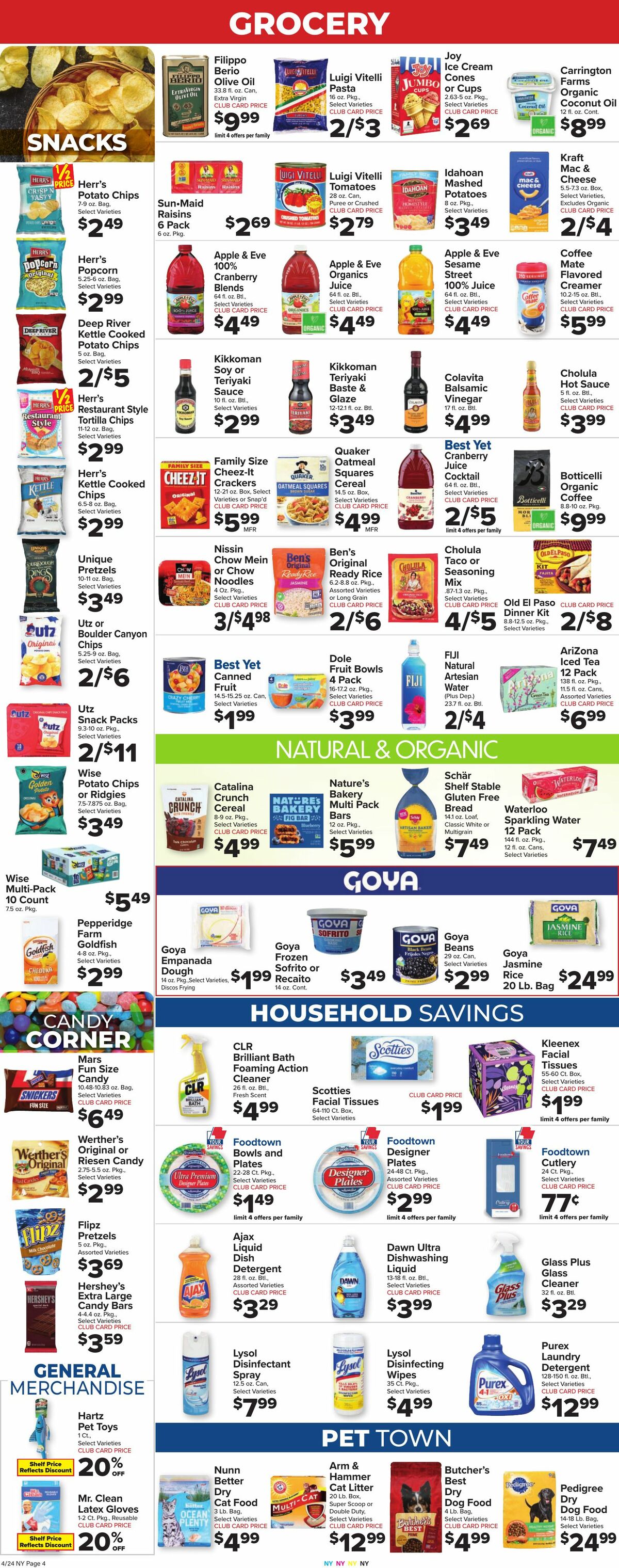 Food Town Weekly Ad from April 24