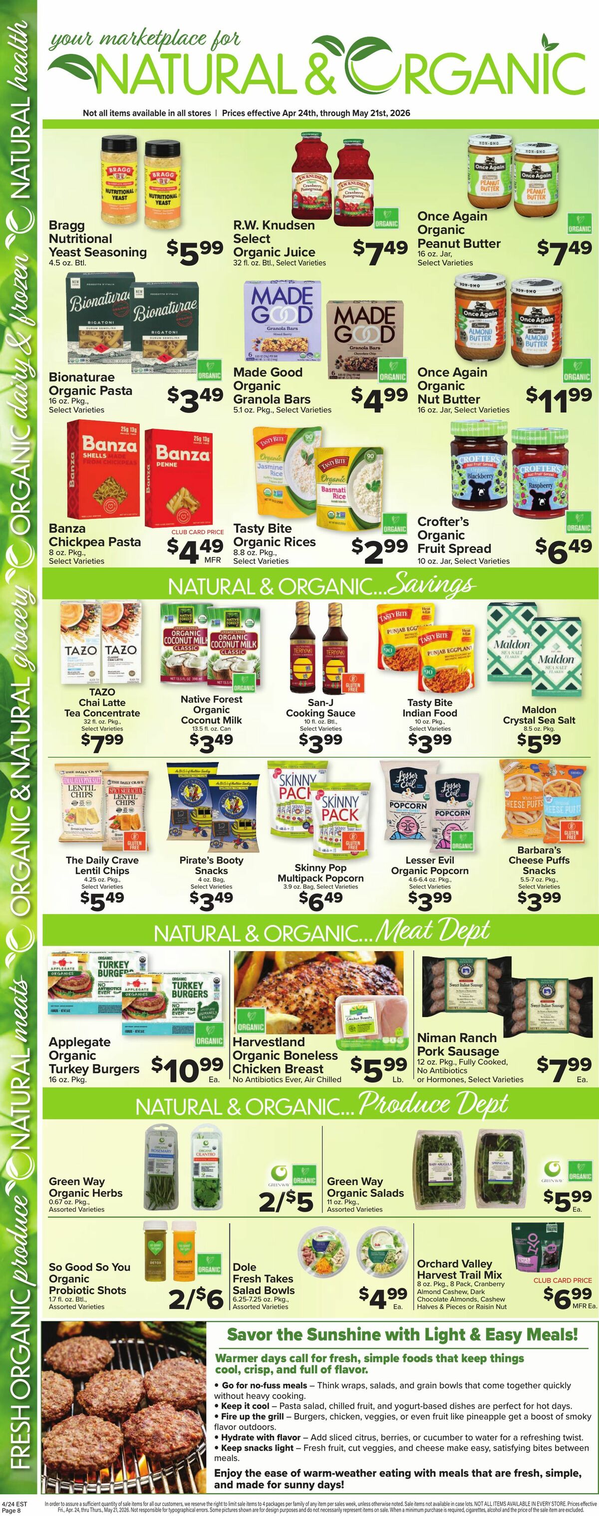 Food Town Weekly Ad from April 24