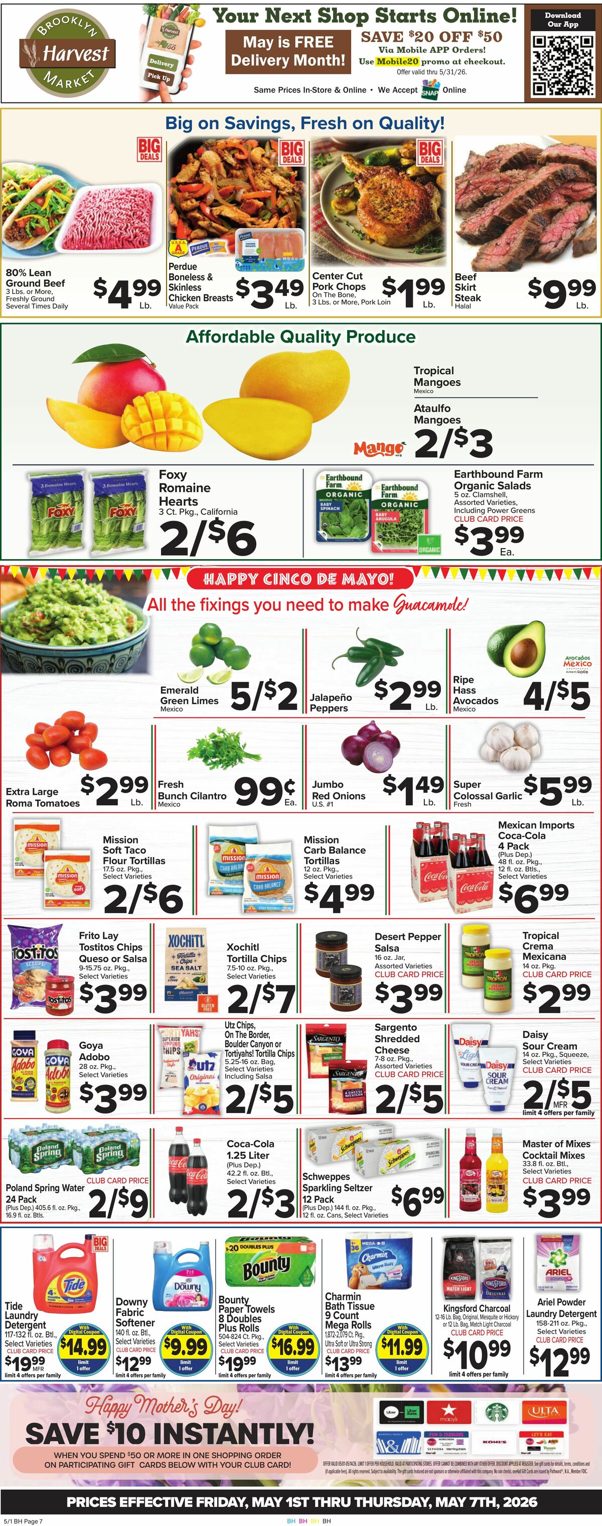 Food Town Weekly Ad from May 1