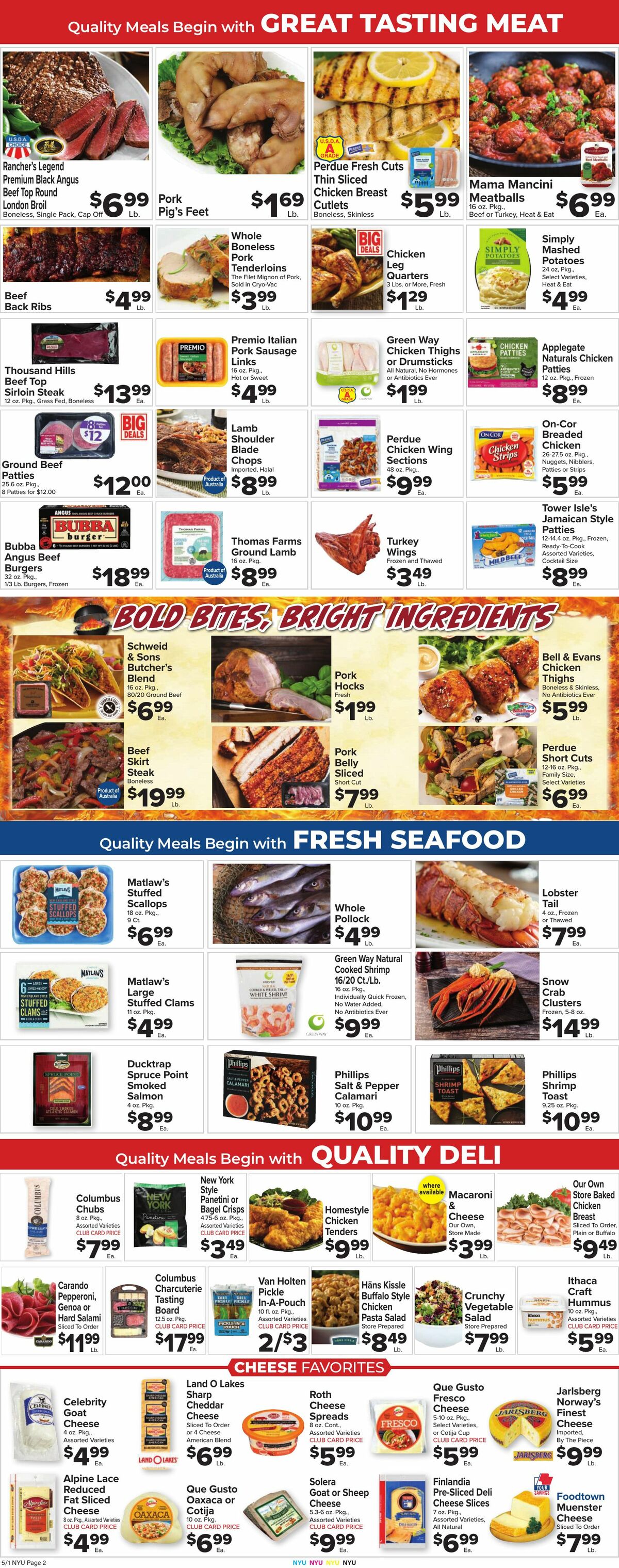 Food Town Weekly Ad from May 1