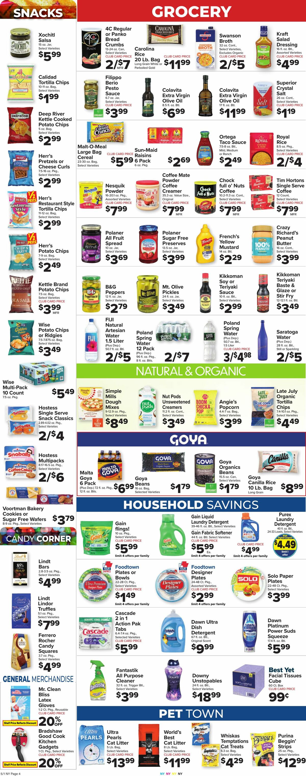 Food Town Weekly Ad from May 1
