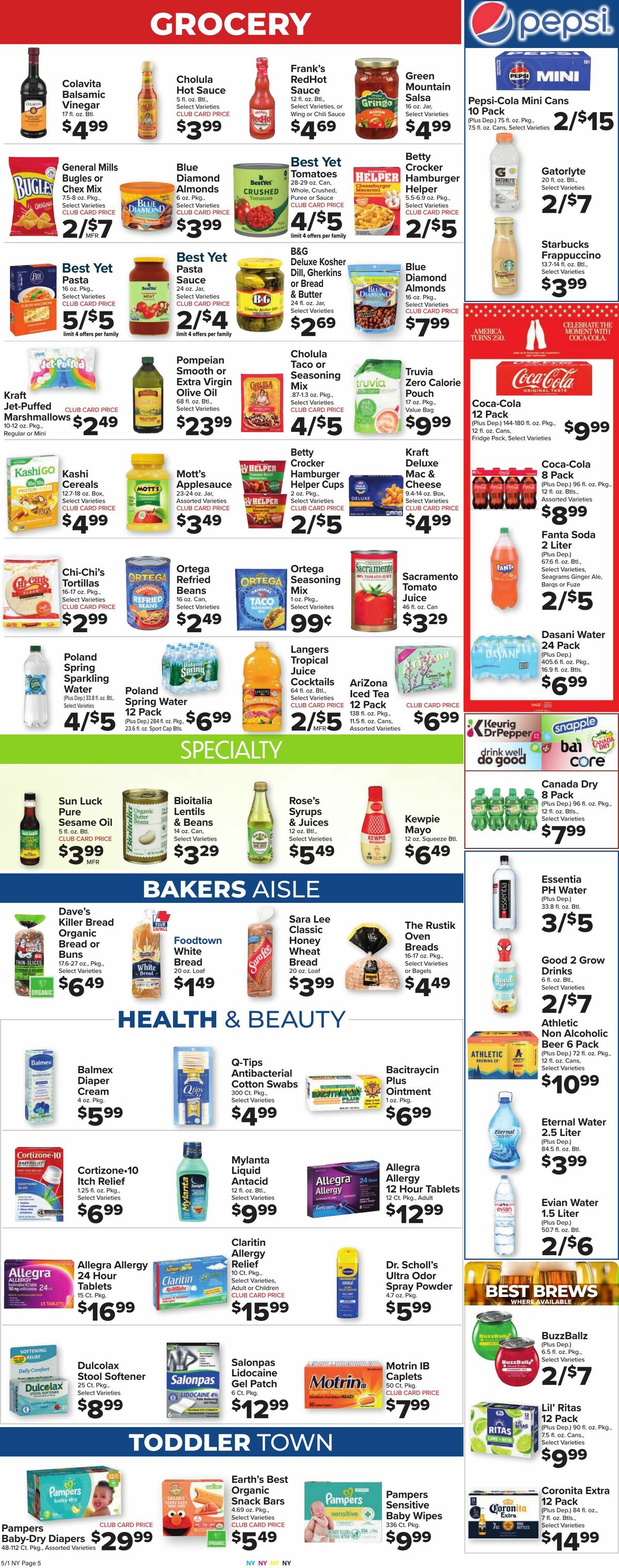 Food Town Weekly Ad from May 1
