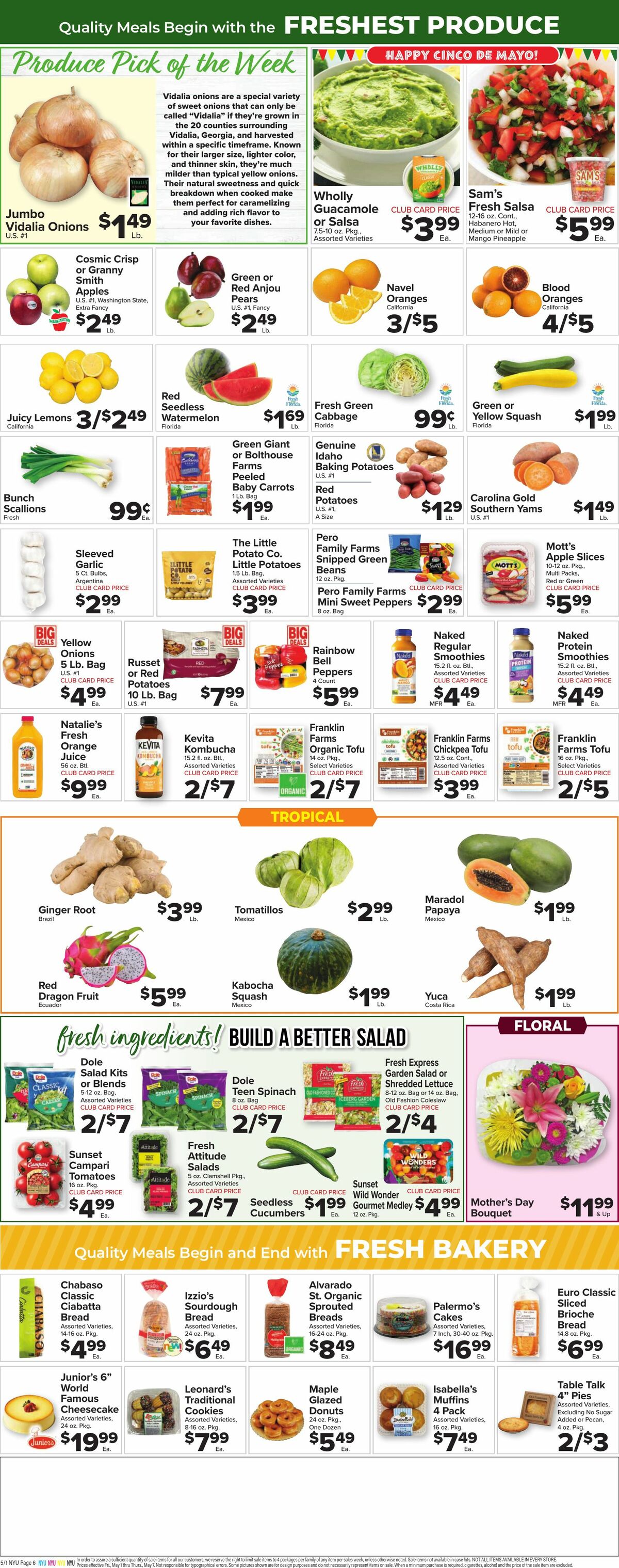 Food Town Weekly Ad from May 1