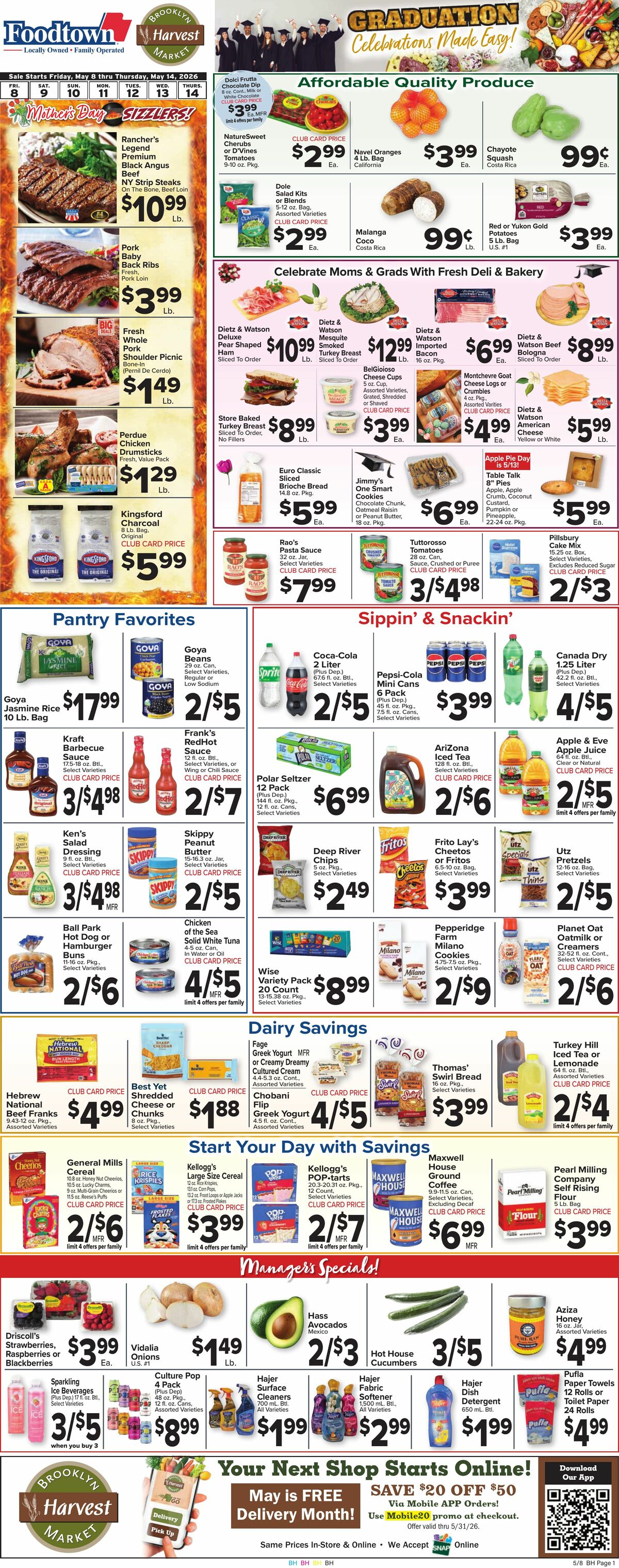 Food Town Weekly Ad from May 8
