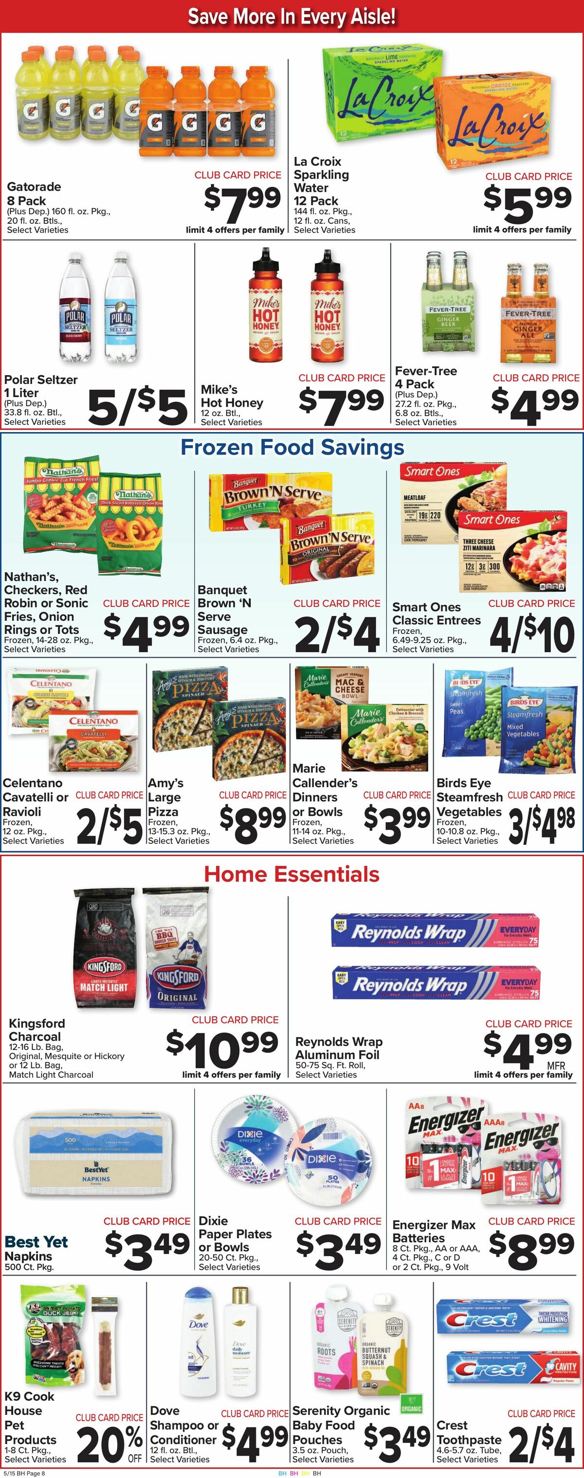 Food Town Weekly Ad from May 15