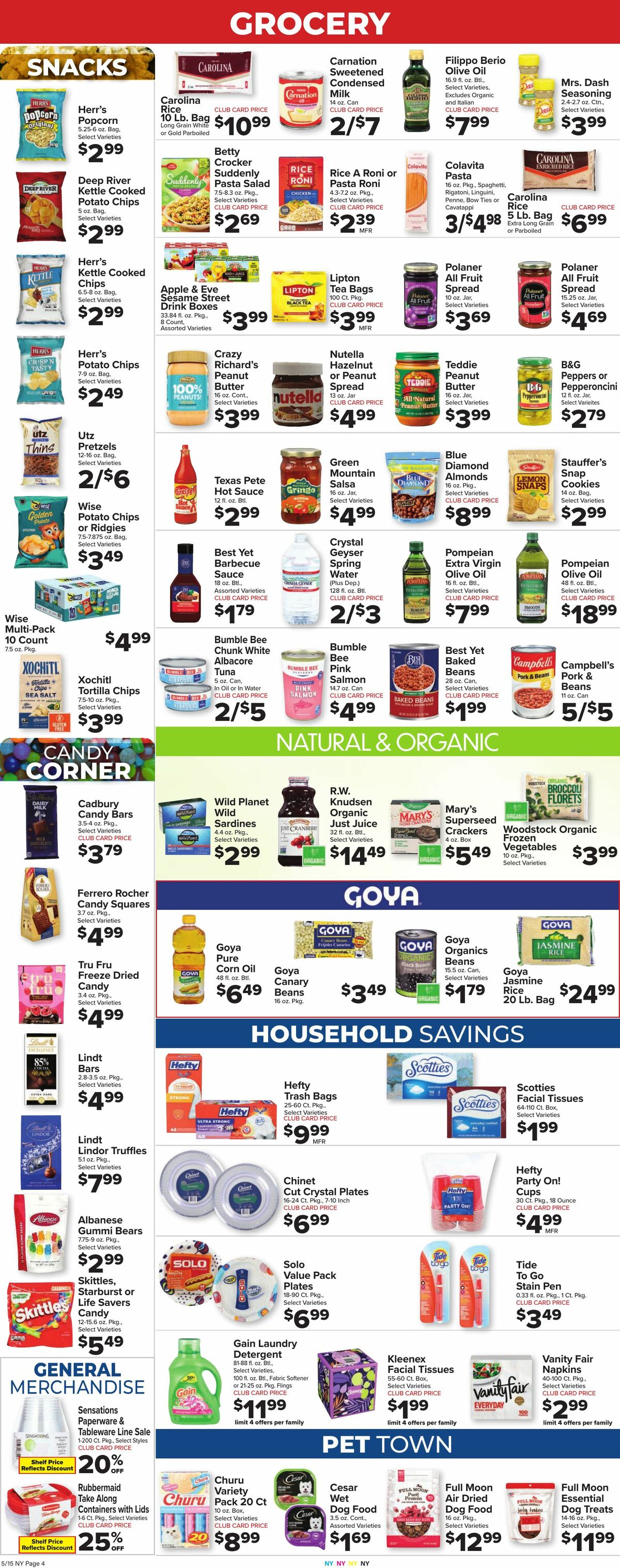 Food Town Weekly Ad from May 15